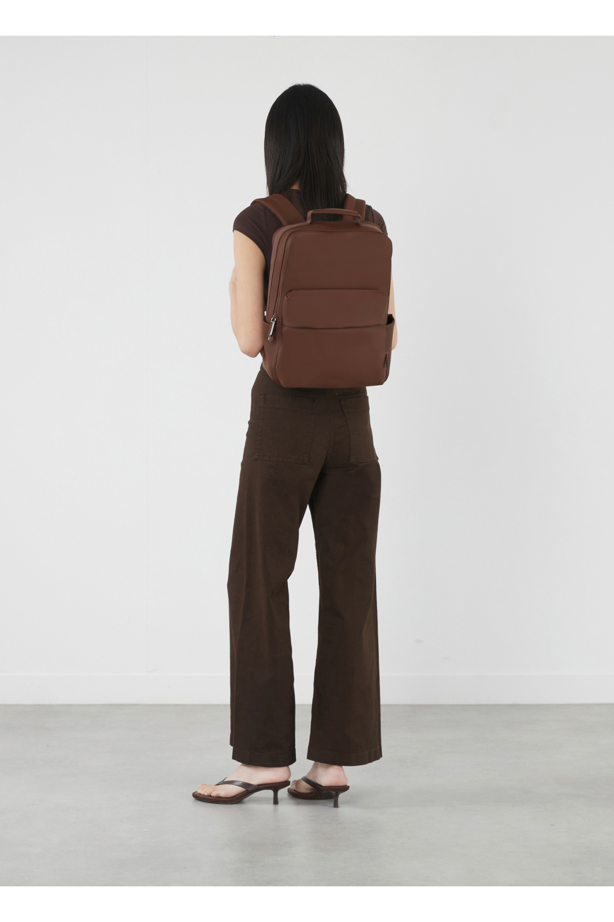 Lost in berlin sac à dos lifetrotter LIPAULT PARIS Marron