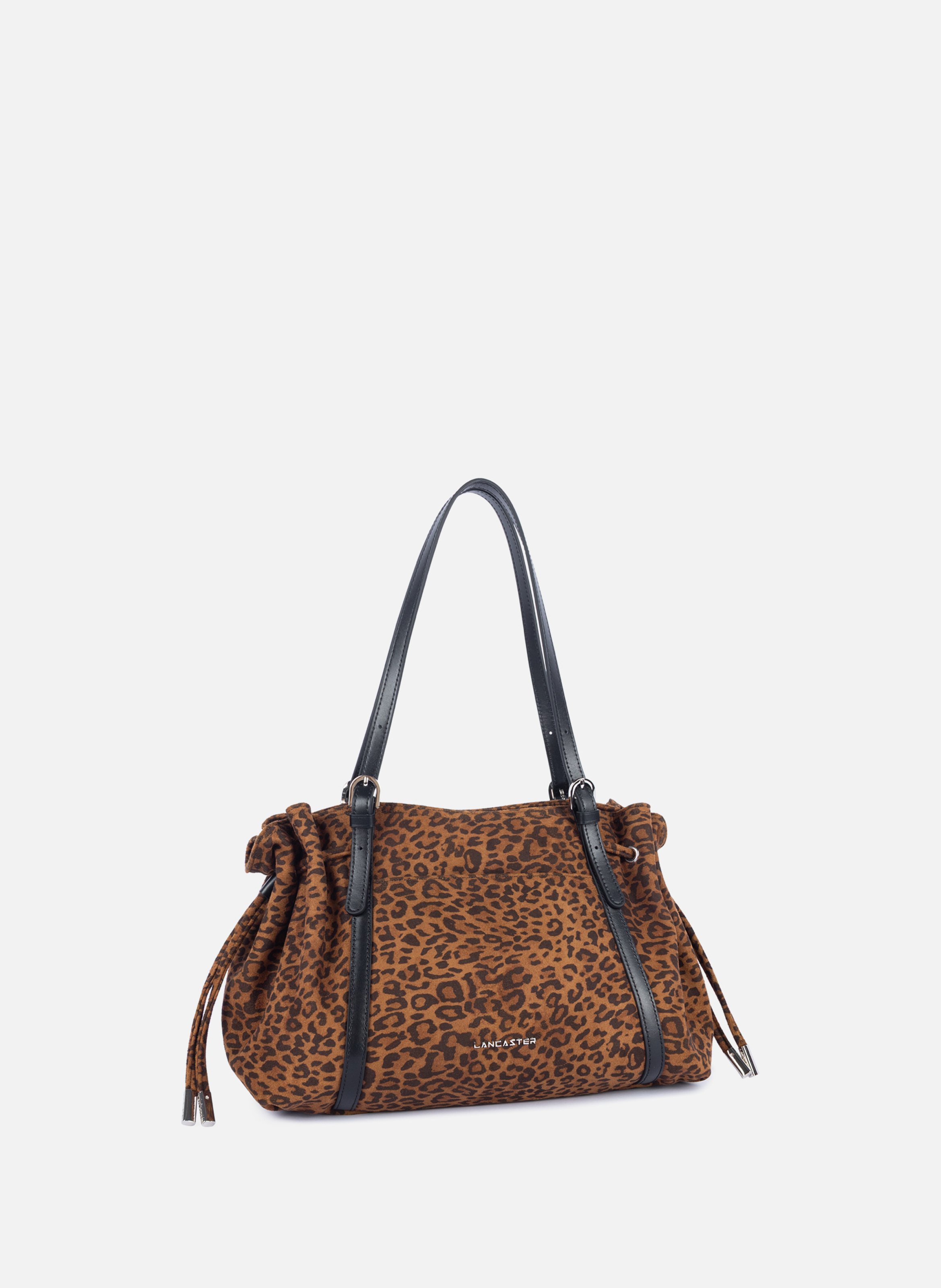 Large shoulder tote bag – velvet emma | Brown LANCASTER Women