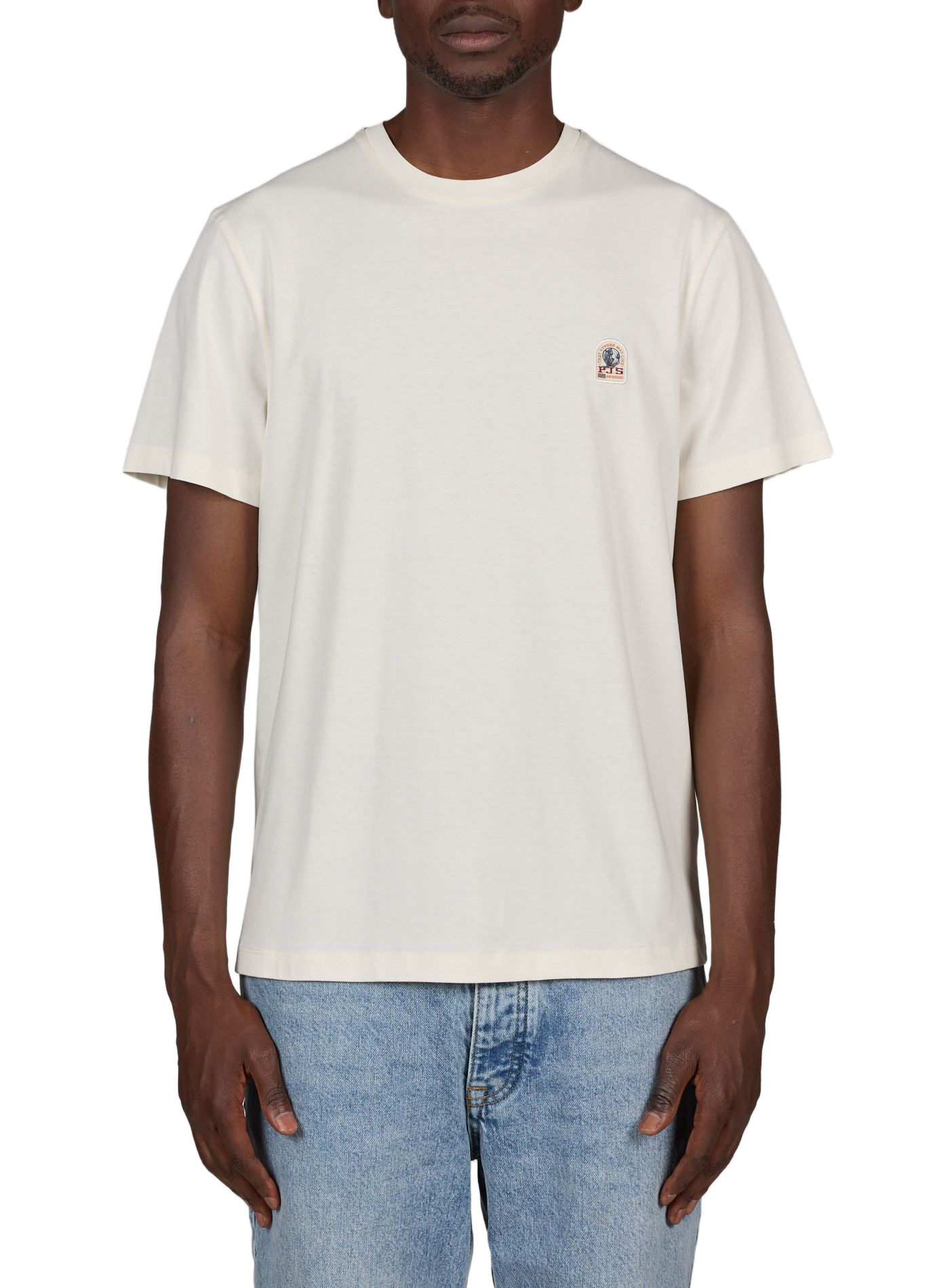 Straight-fit cotton T-shirt PARAJUMPERS Beige