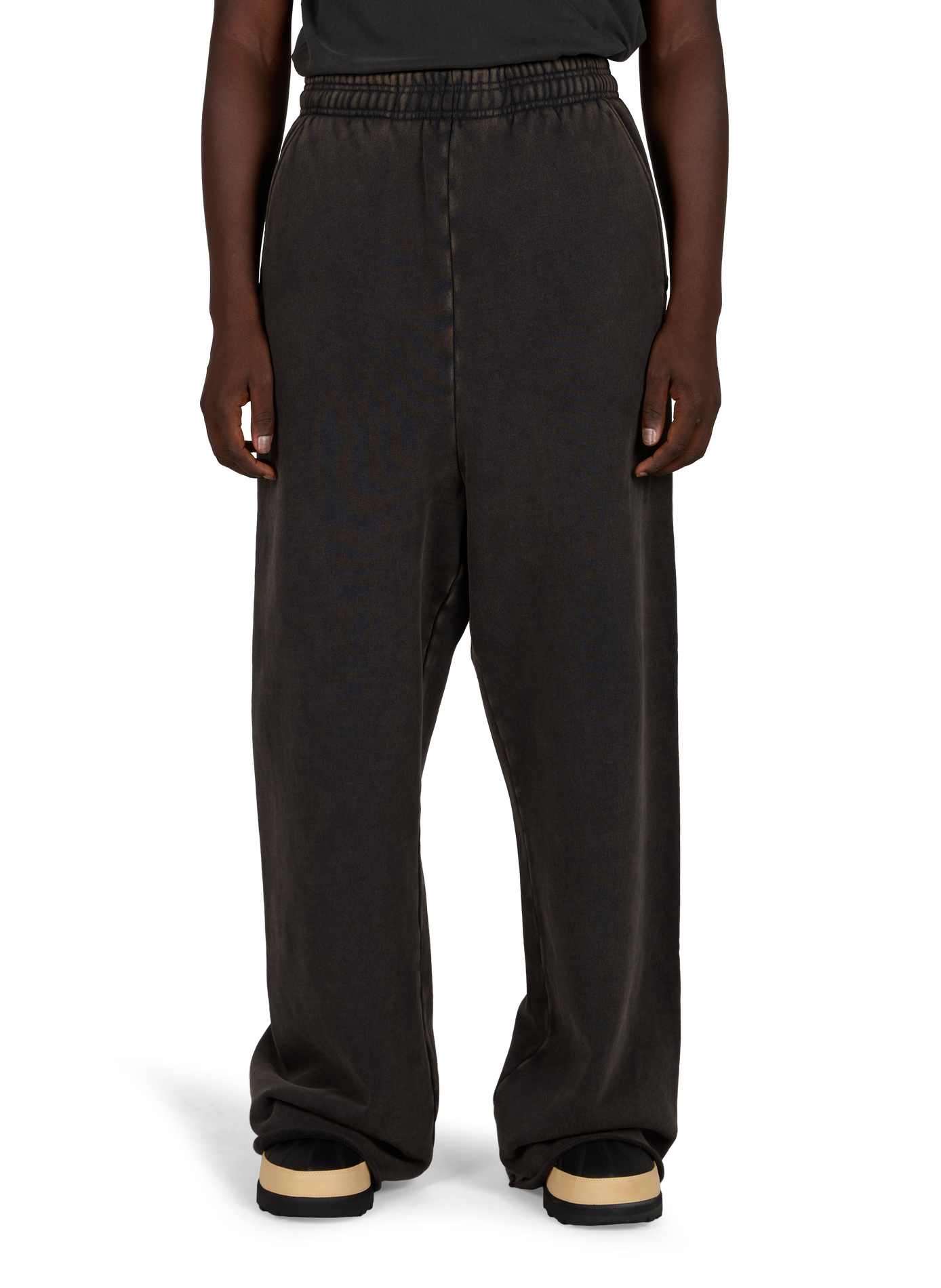 Cotton joggers ENTIRE STUDIOS Black