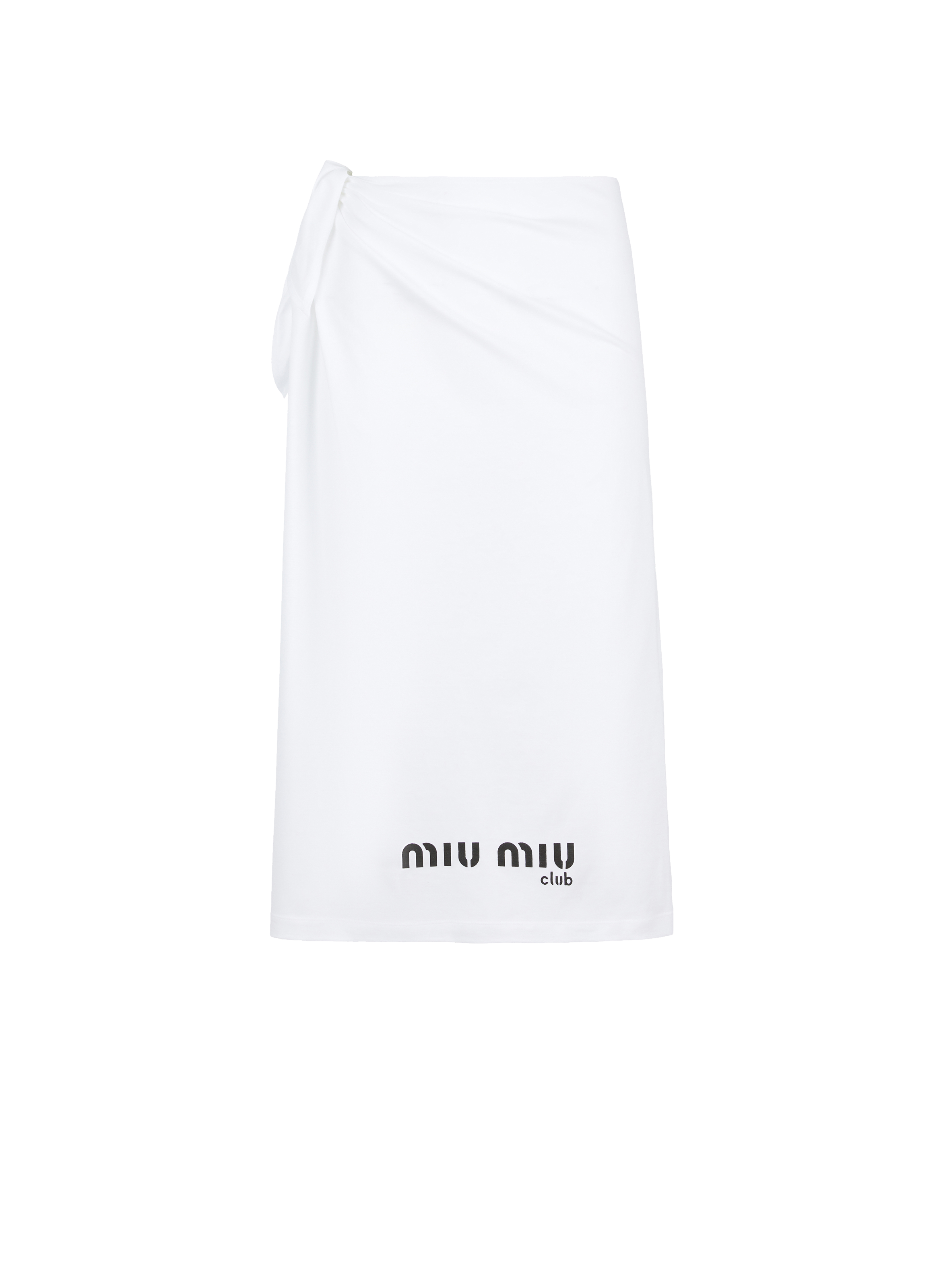 Jupe en jersey de coton