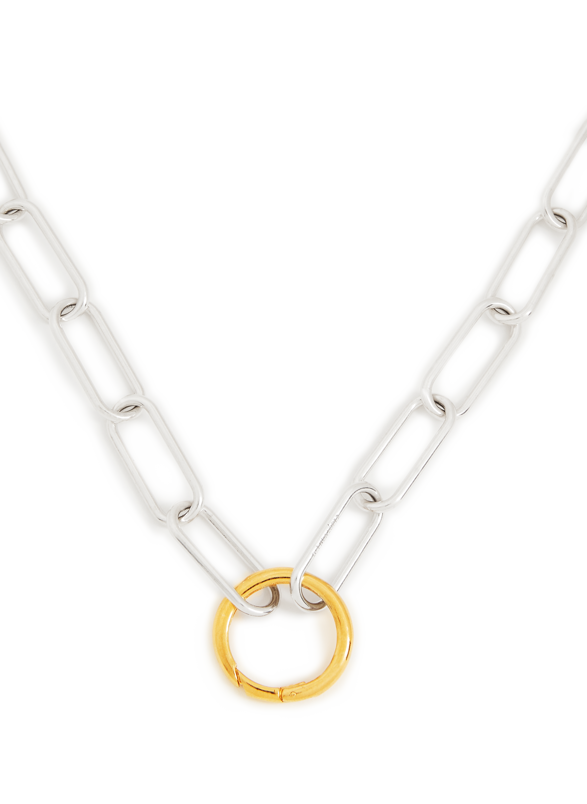 Collier Long Link en argent