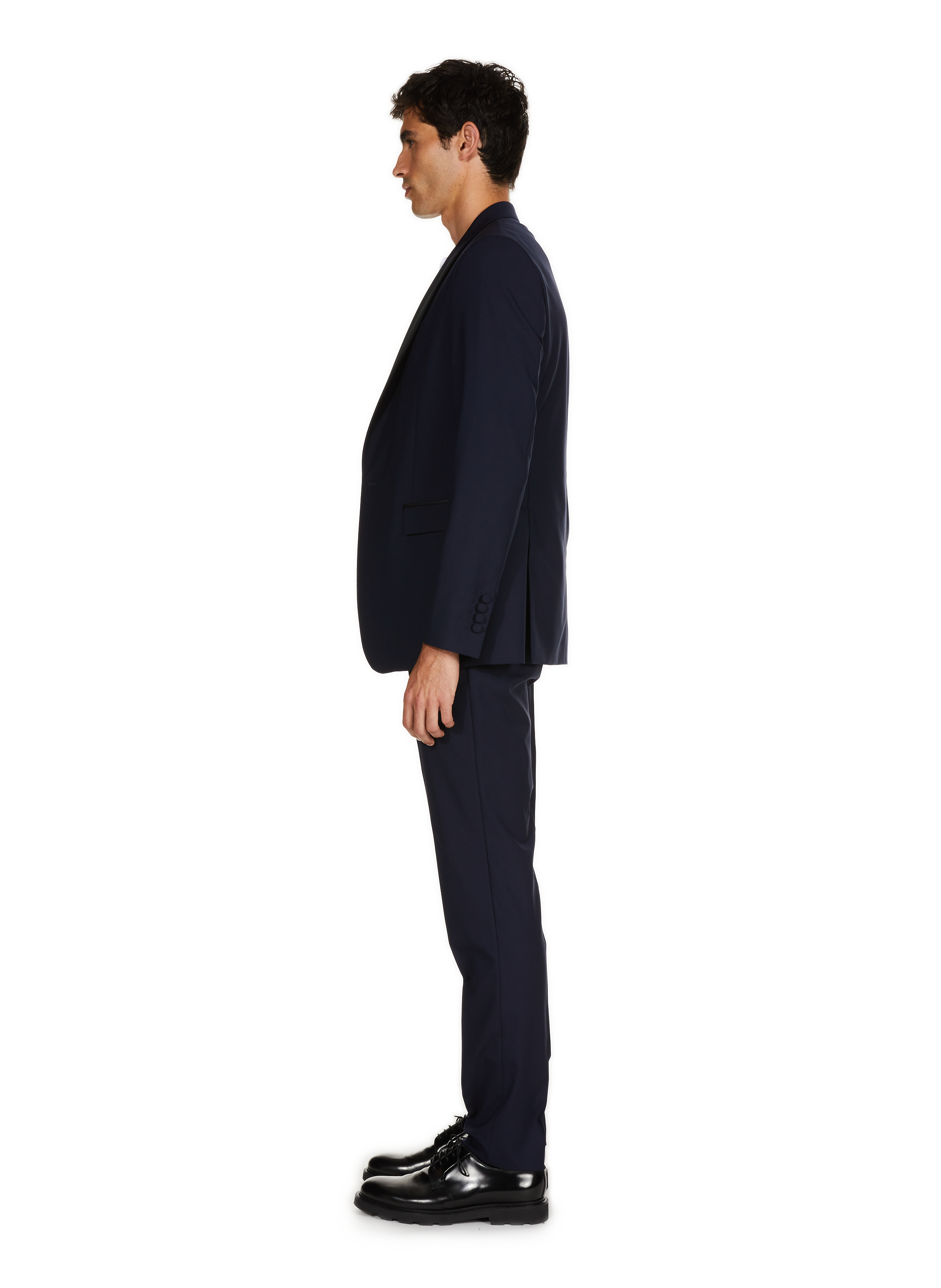 Wool blazer jacket SAISON 1865 Blue