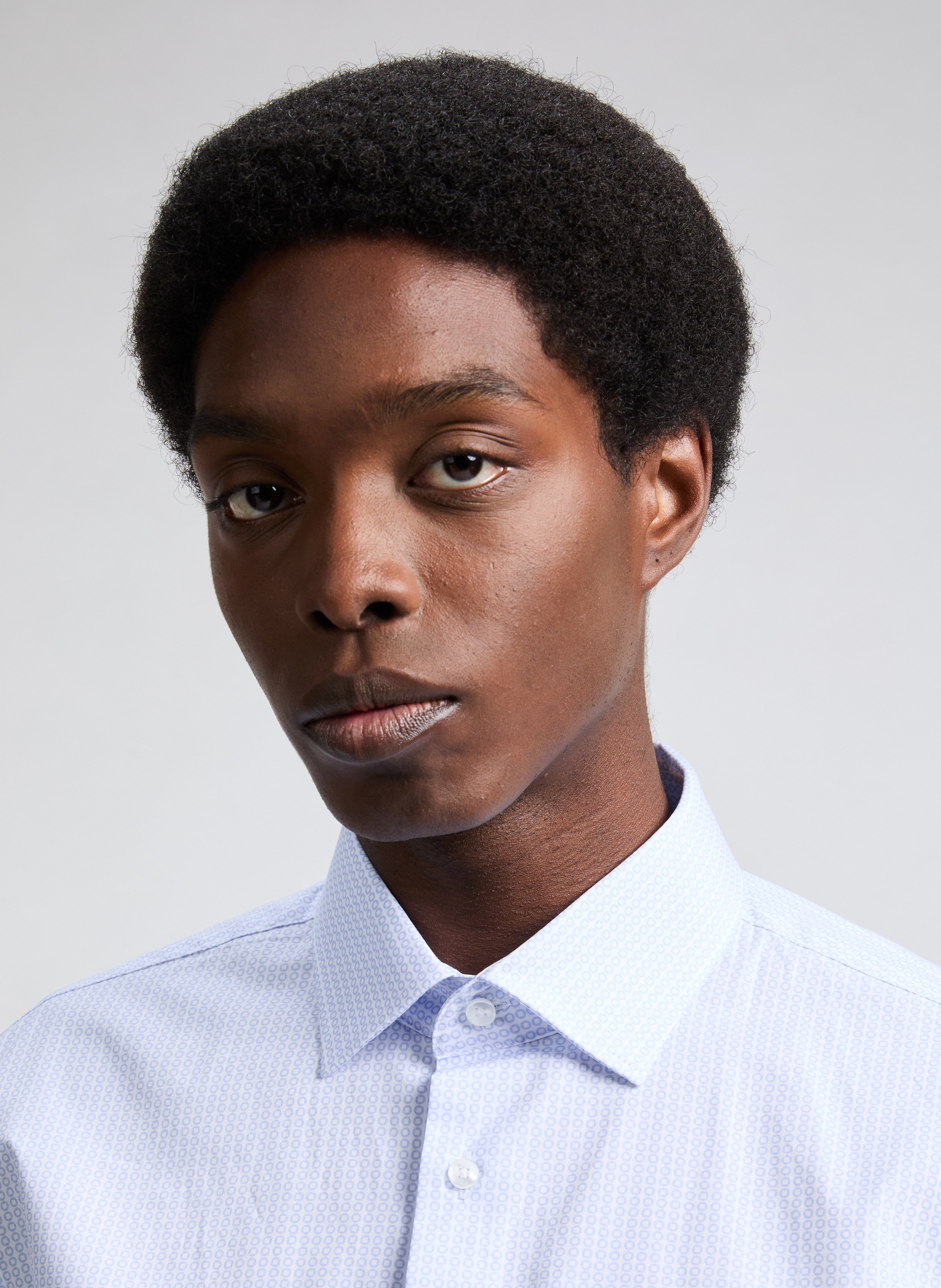  Printed cotton shirt SEIDENSTICKER Blue