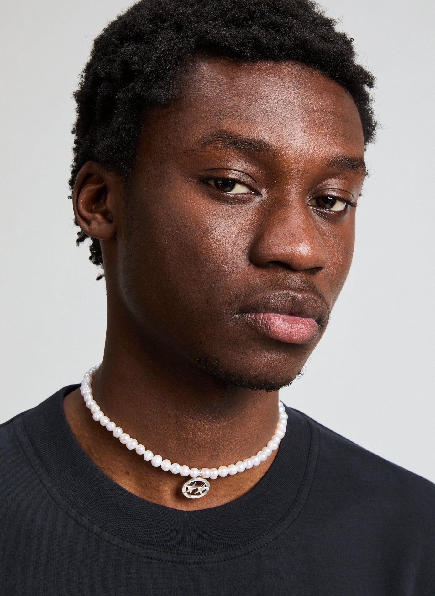 Icon Pearl Necklace TWO JEYS Silver