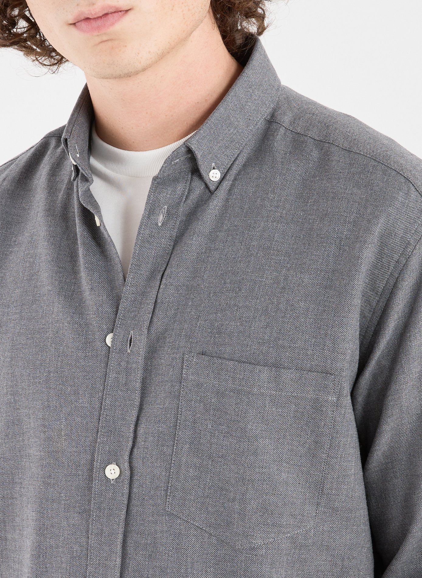  Cotton shirt AU PRINTEMPS PARIS Grey