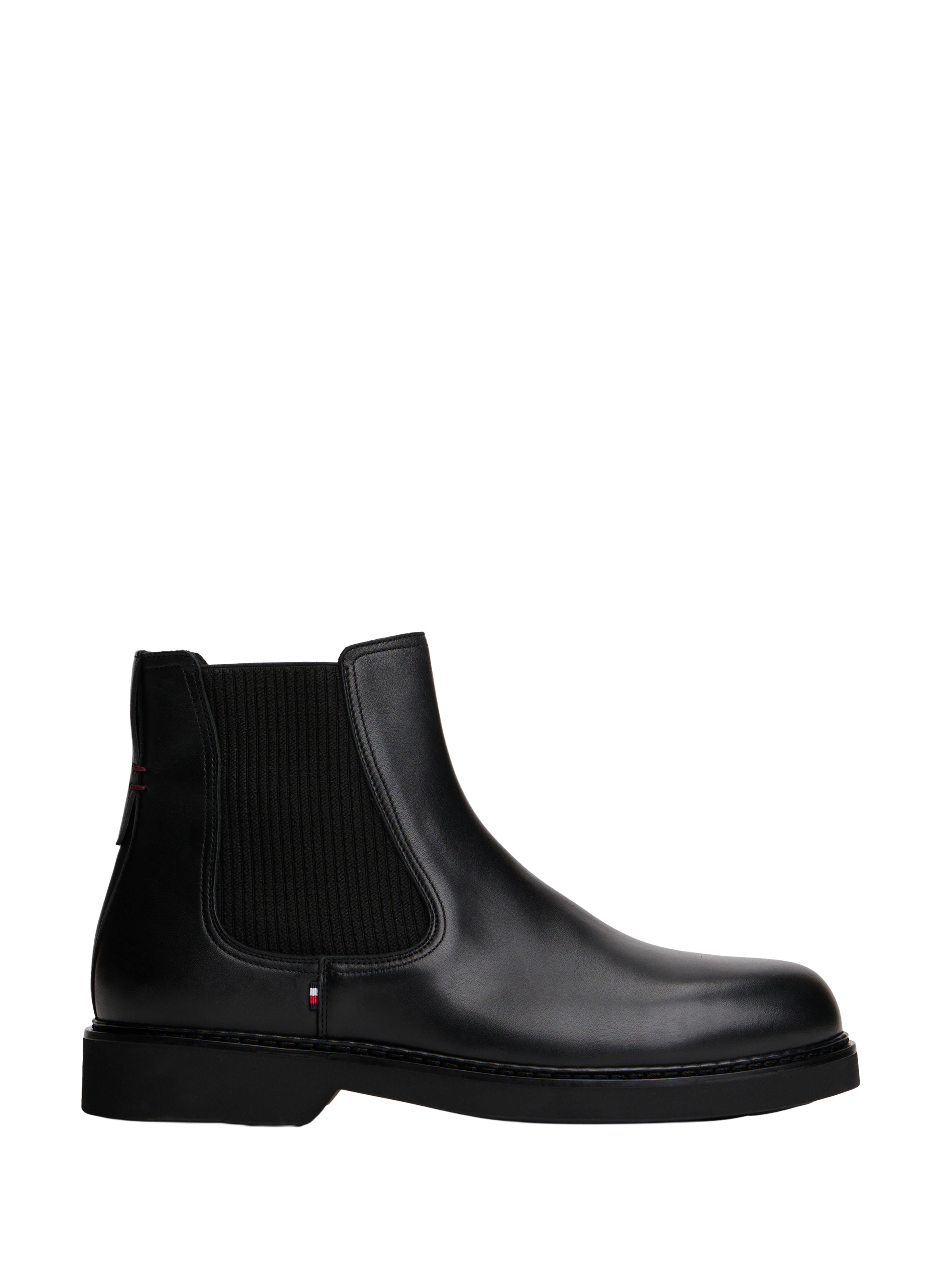 Smooth leather Chelsea boots TOMMY HILFIGER Black