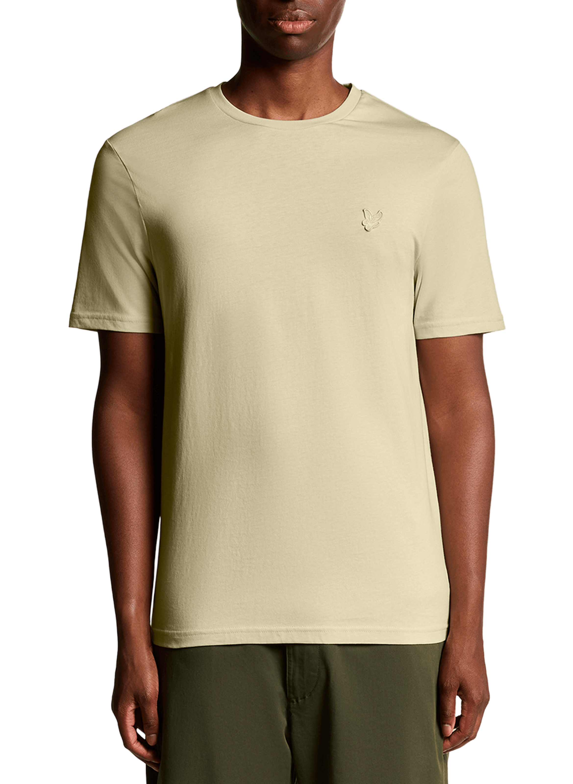 LYLE & SCOTT Classic Cotton T-Shirt Beige