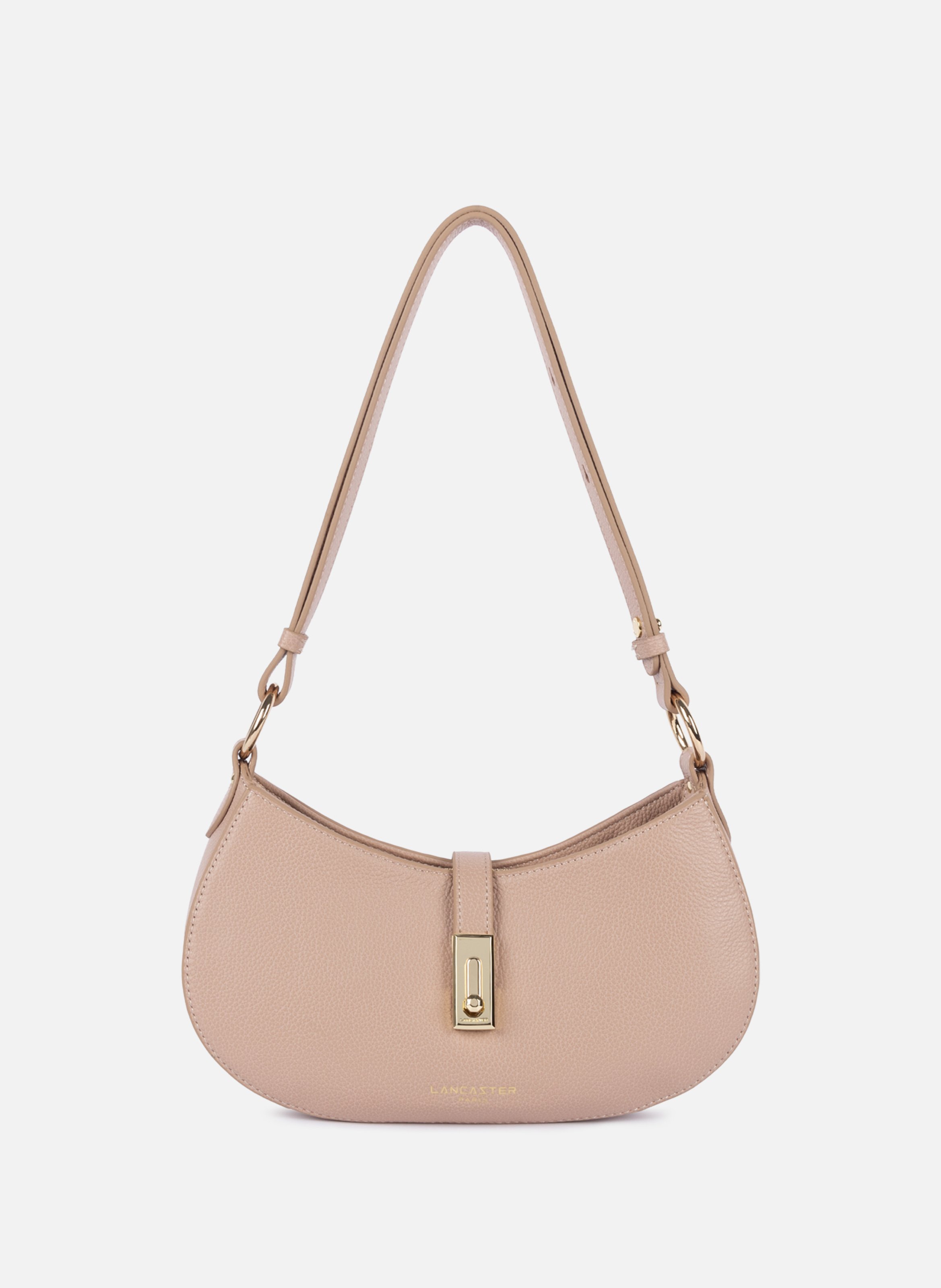 LANCASTER Small shoulder bag - Milano Horizon Beige