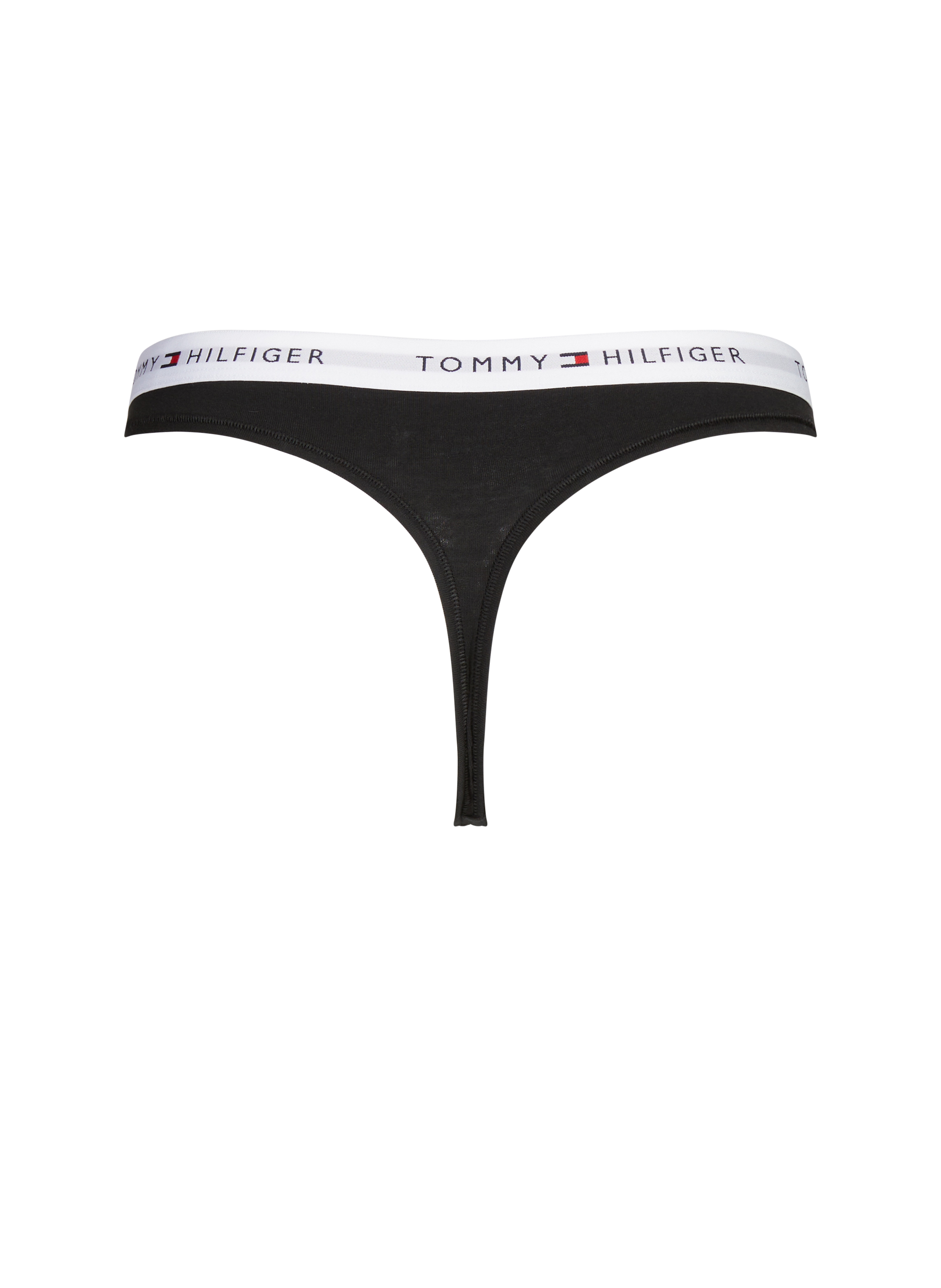 Set of 3 cotton blend thongs TOMMY HILFIGER Black
