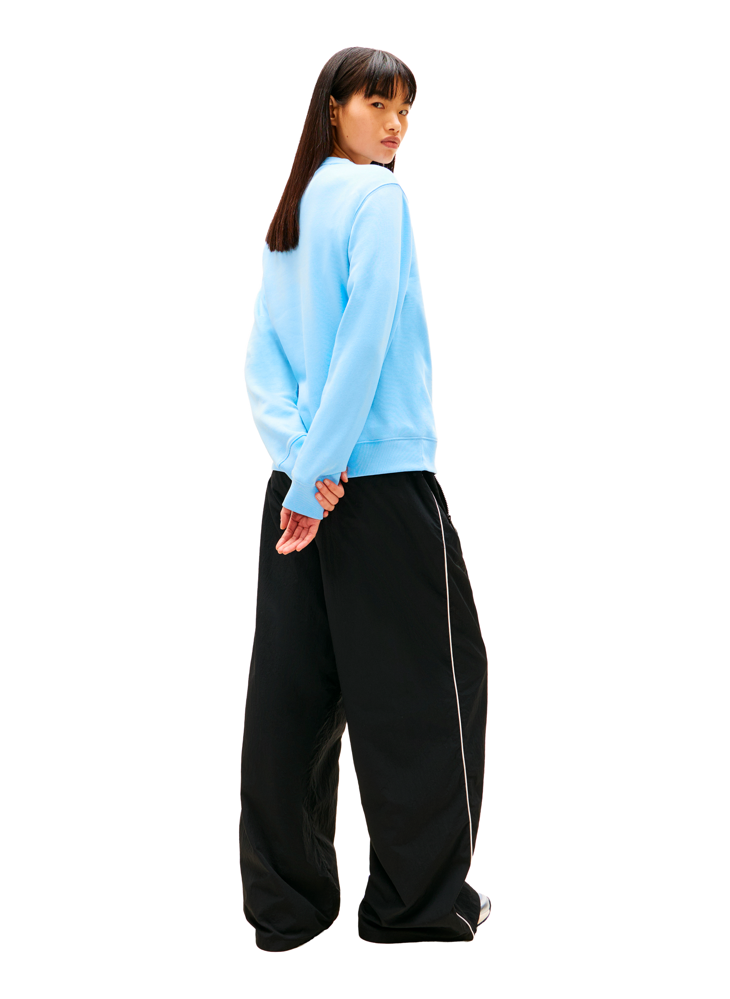 Sweatshirt en coton TOMMY HILFIGER Bleu