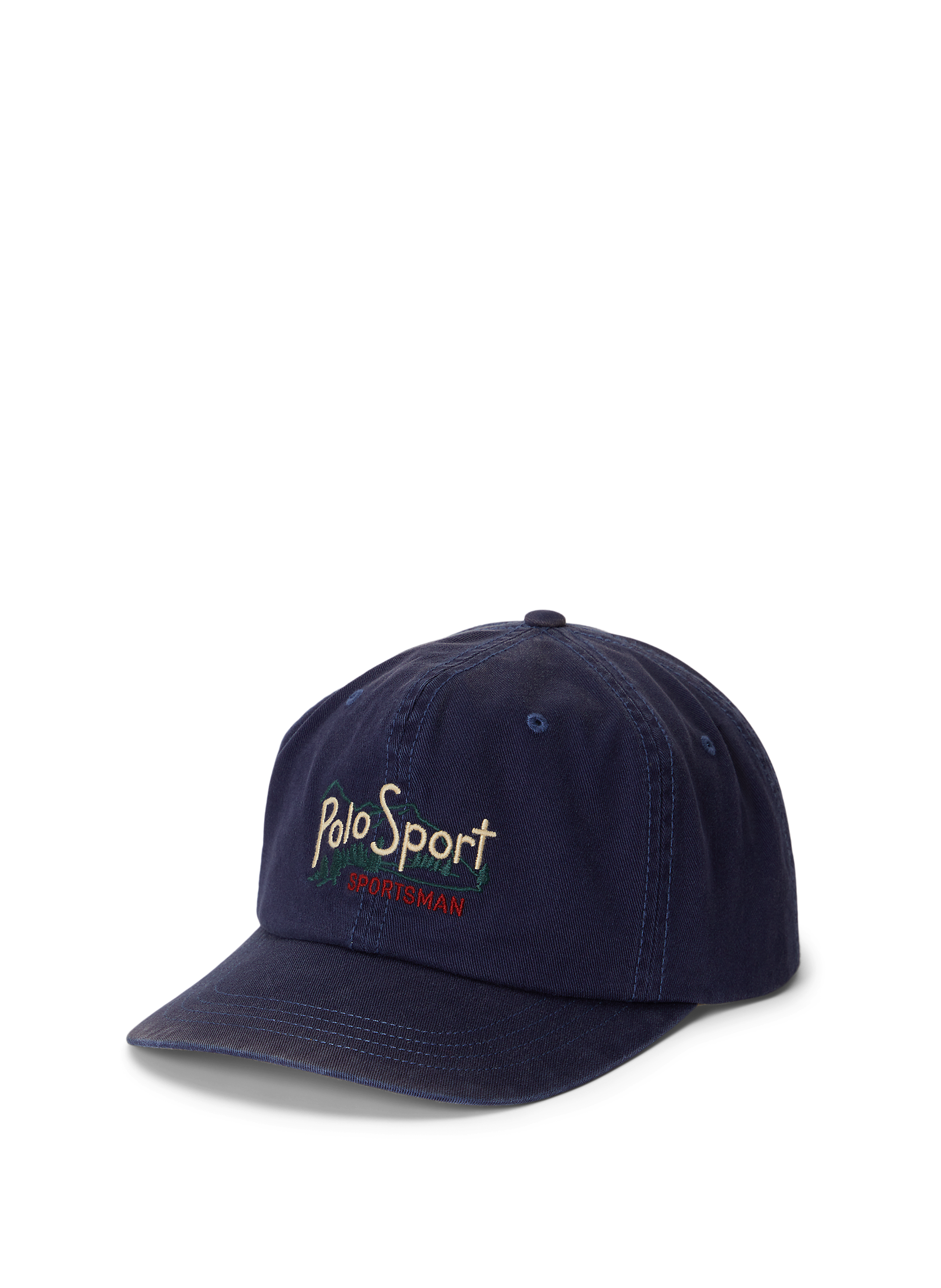 Embroidered cotton baseball cap POLO RALPH LAUREN Blue