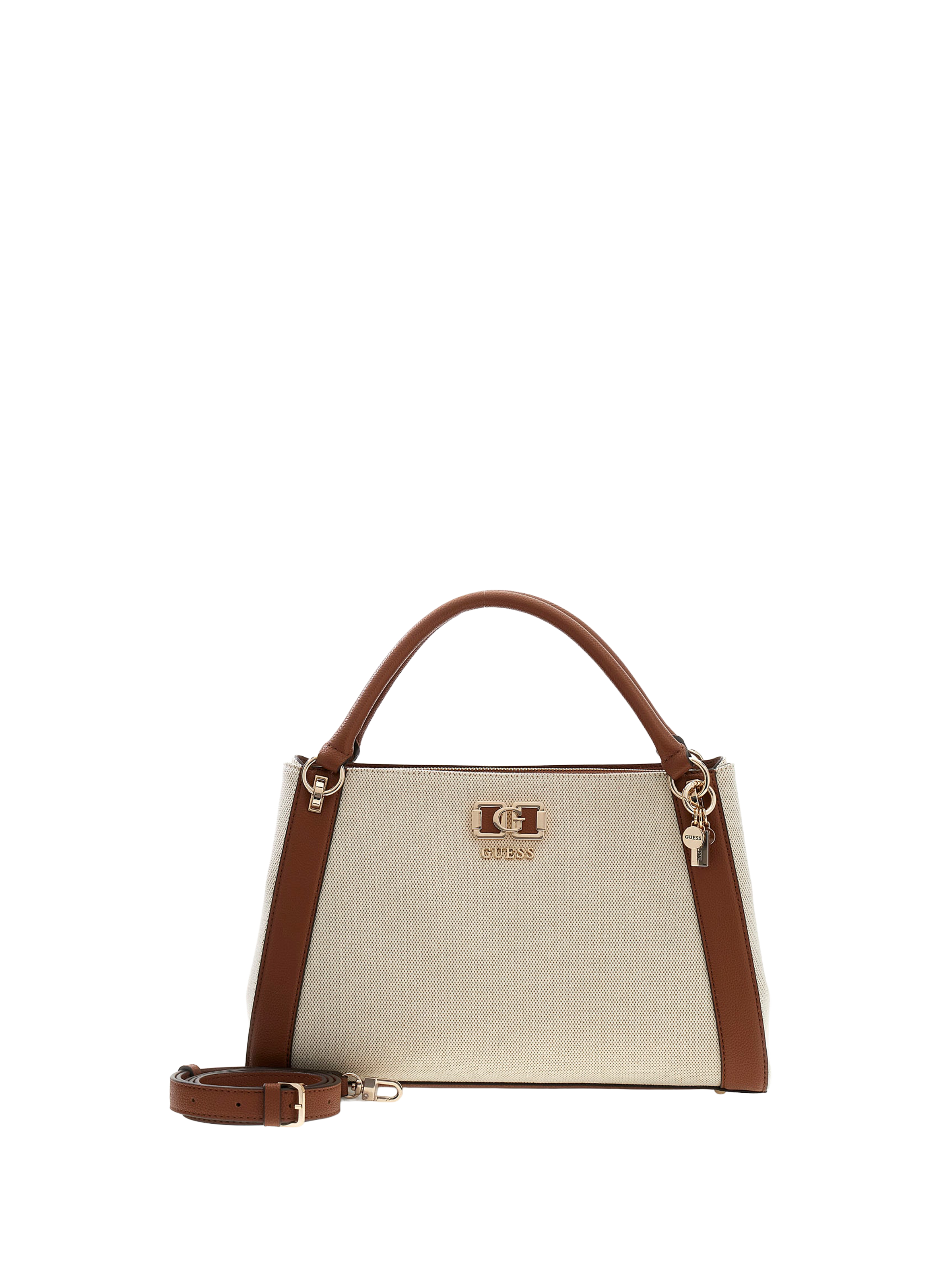 Karnilla handbag in mixed cotton GUESS Multicolour