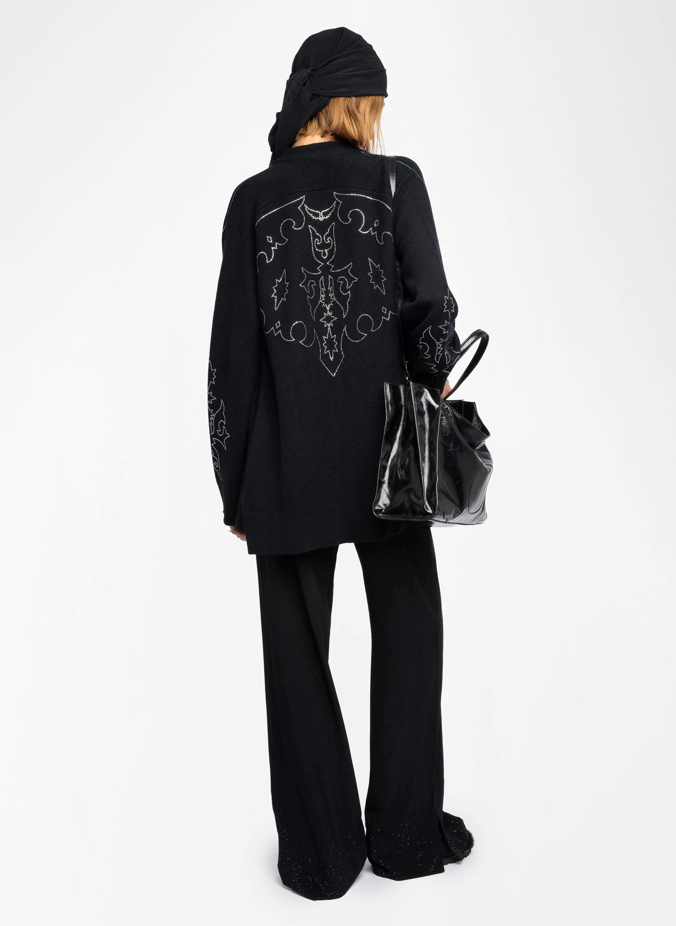 Gilet col v en cachemire salomy ZADIG&VOLTAIRE Noir