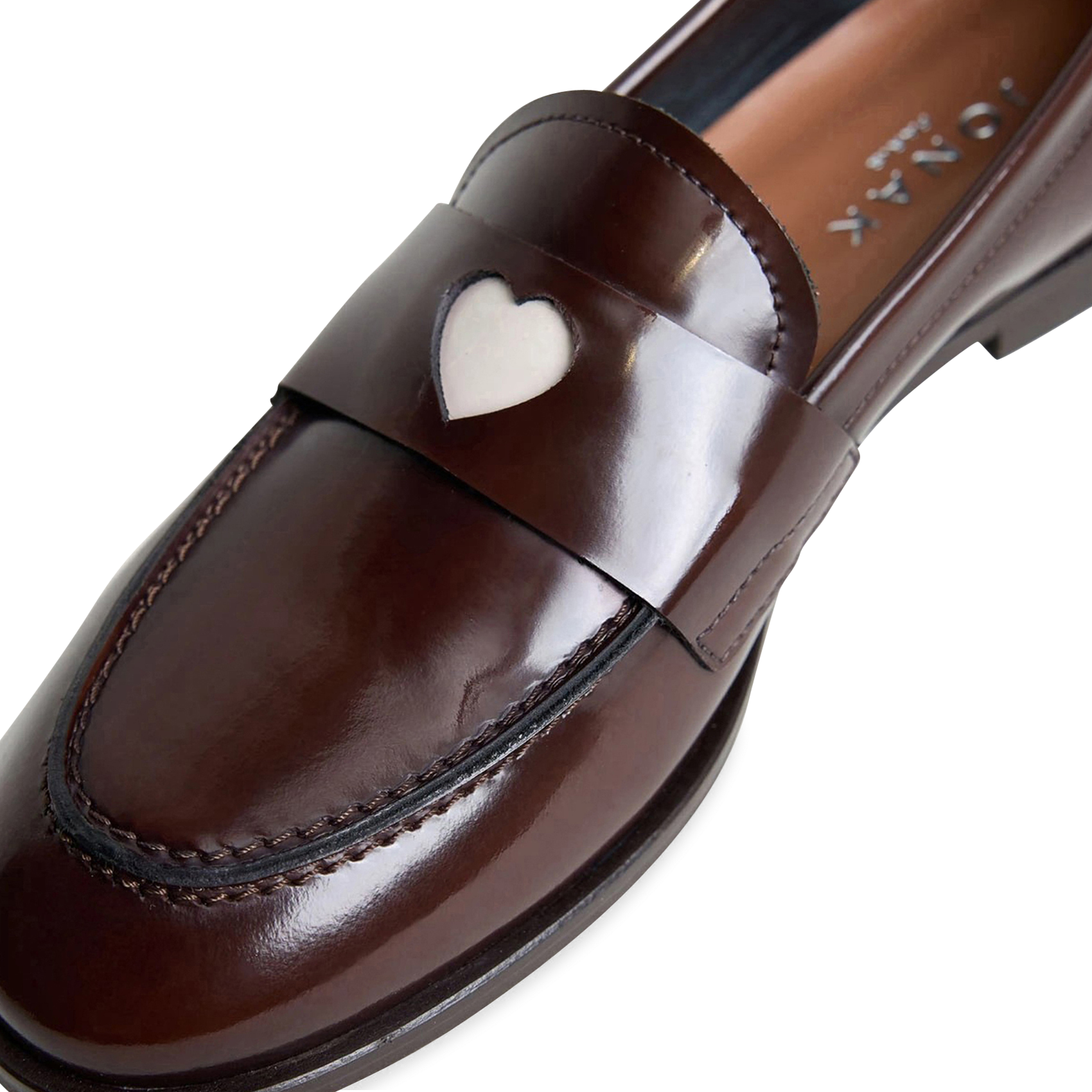Mocassins en cuir donjuan JONAK Marron
