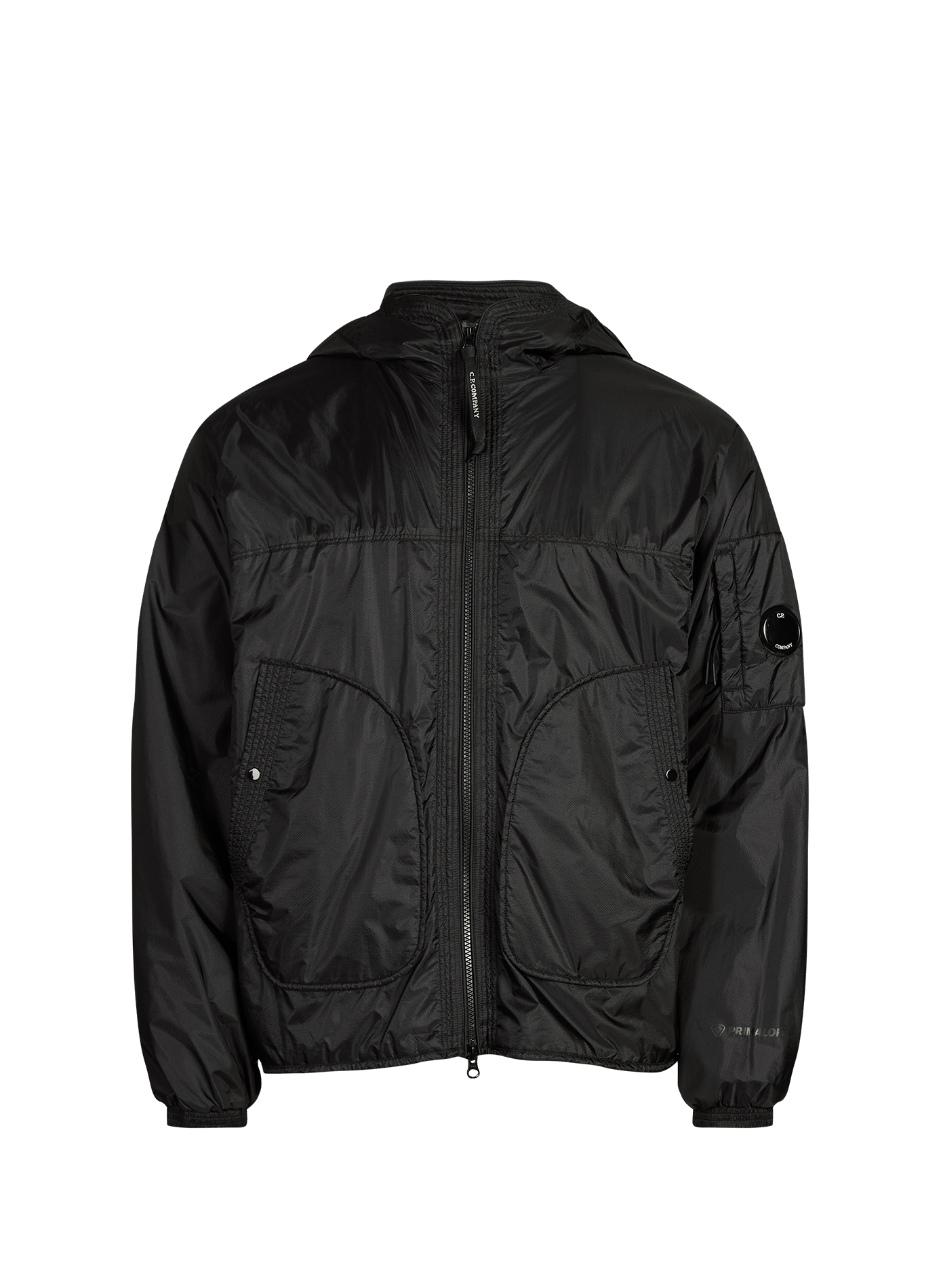 Hooded zipped jacket CP COMPANY Black