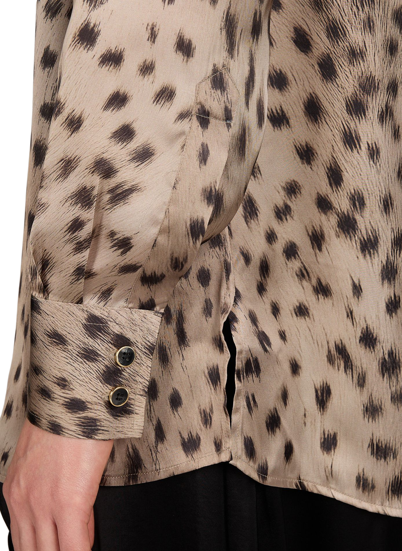 Chemise droite imprimée cerf AMIRI Multicolore