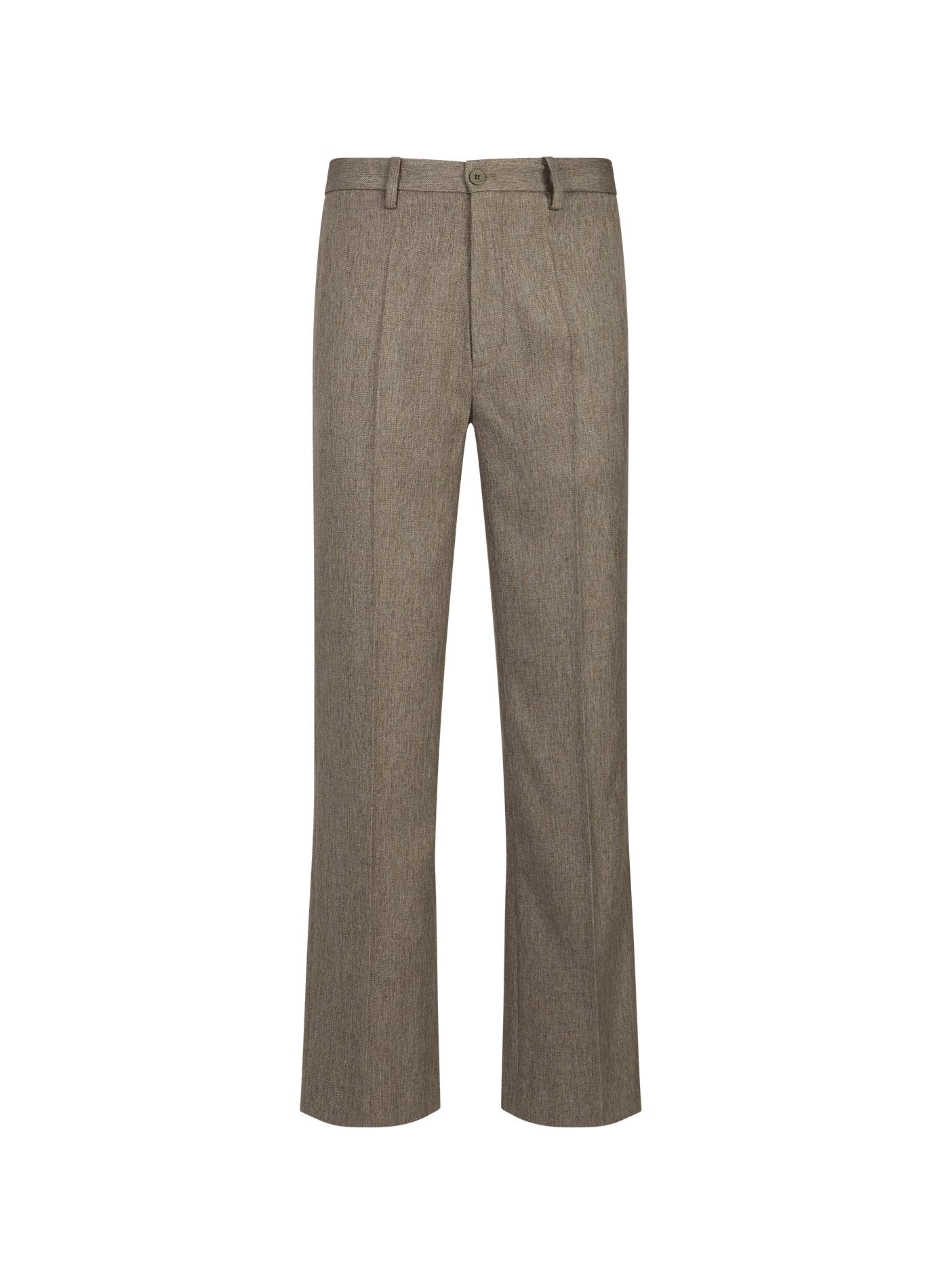 Pantalon en tweed droit SEAN SUEN Gris