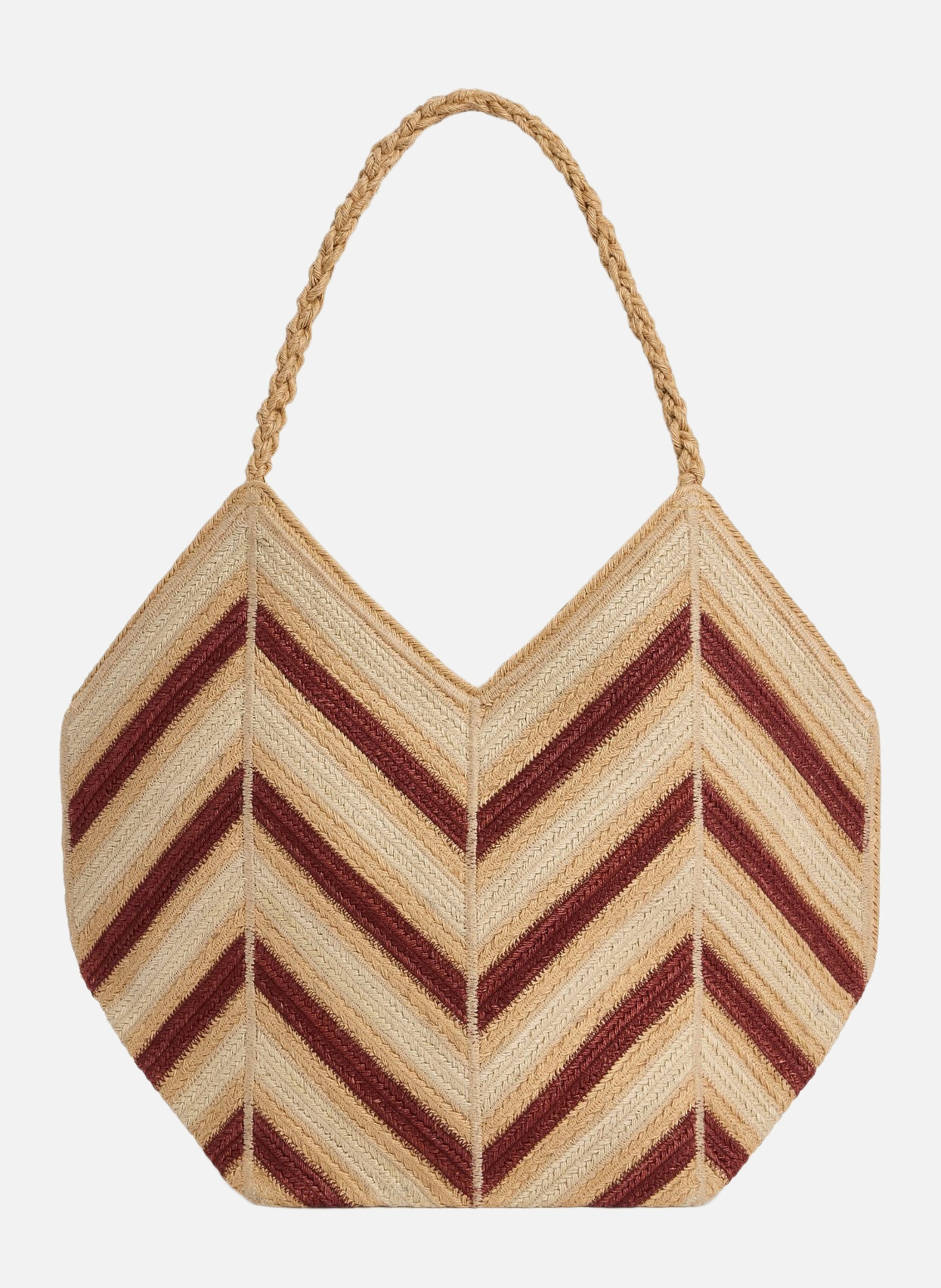 Panier en jute VANESSA BRUNO Multicolore