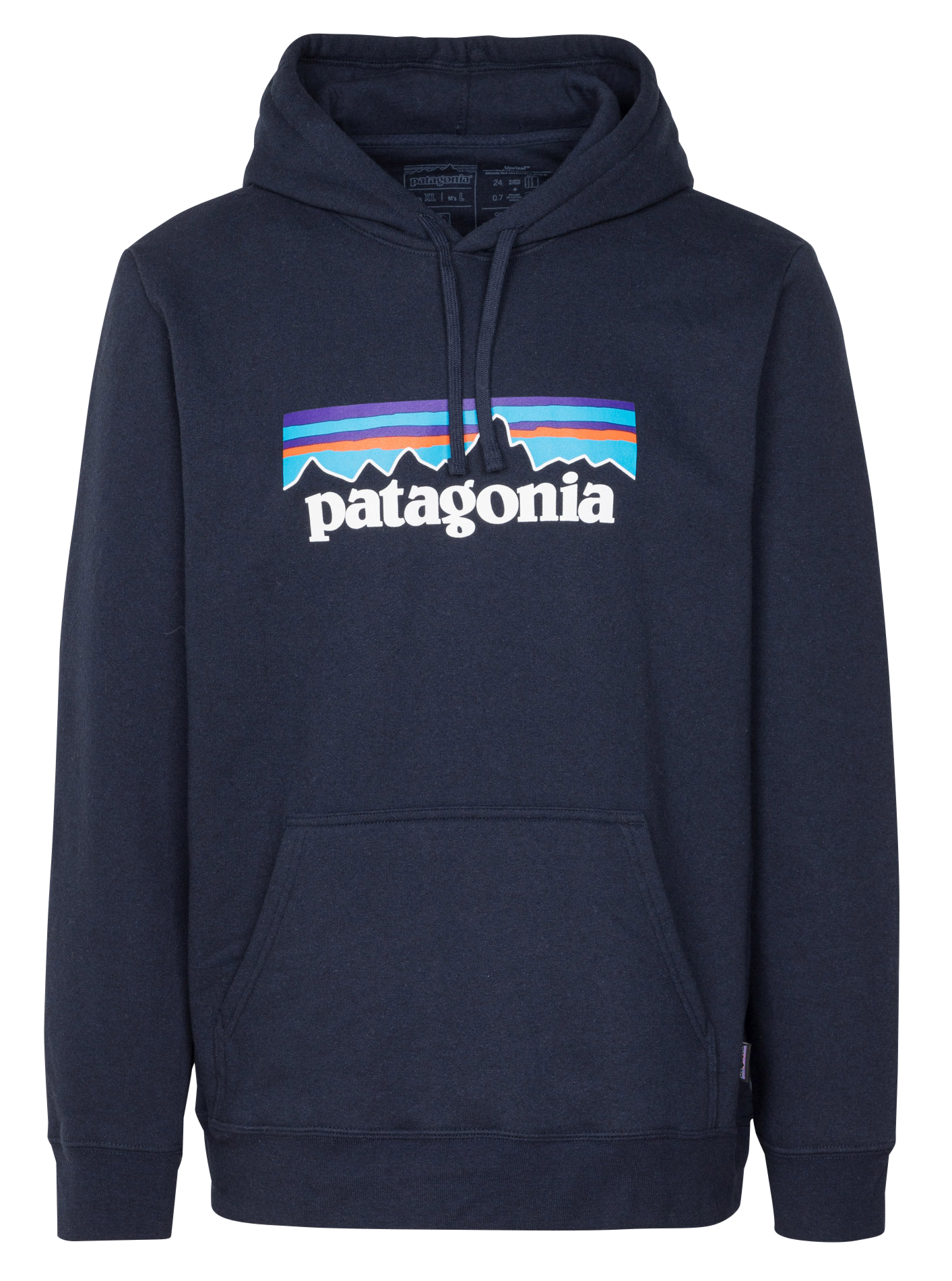 Sweat à capuche oversize en coton mélangé PATAGONIA Bleu