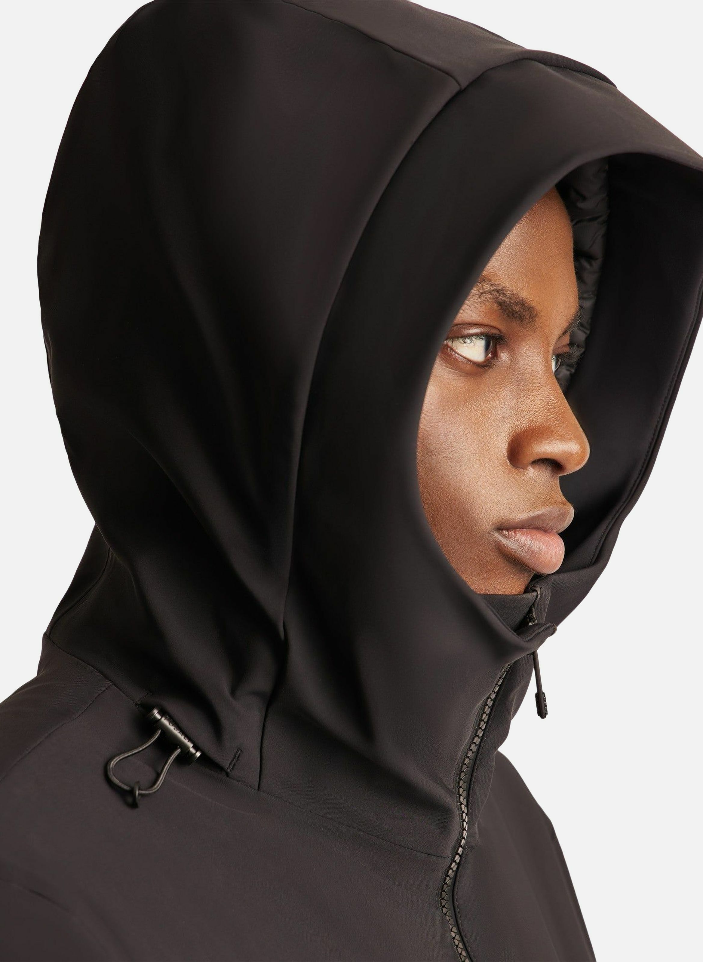 Veste de ski yohan col montant coupe regular FUSALP Noir