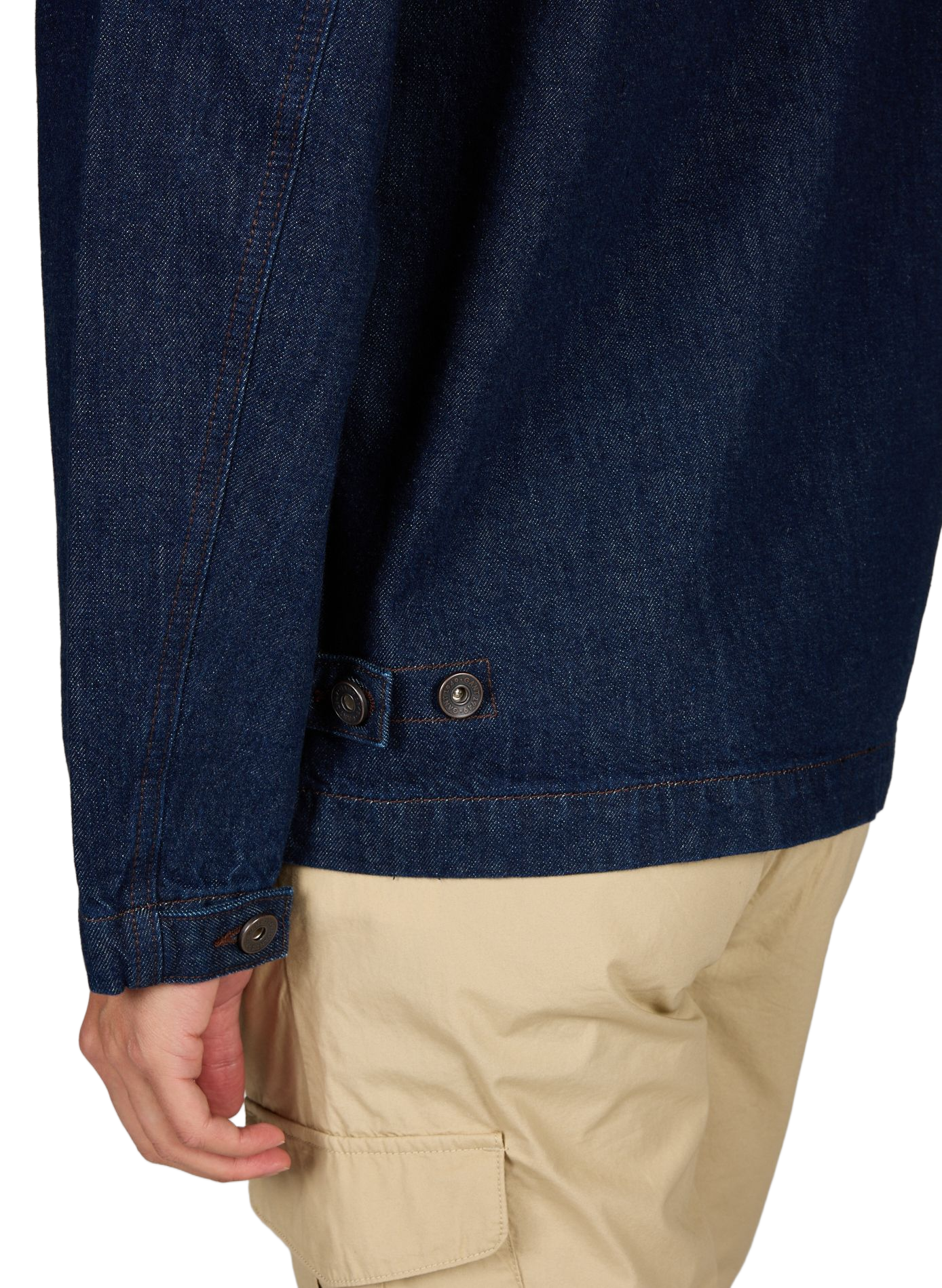 Regular fit denim jacket in cotton GANT Blue