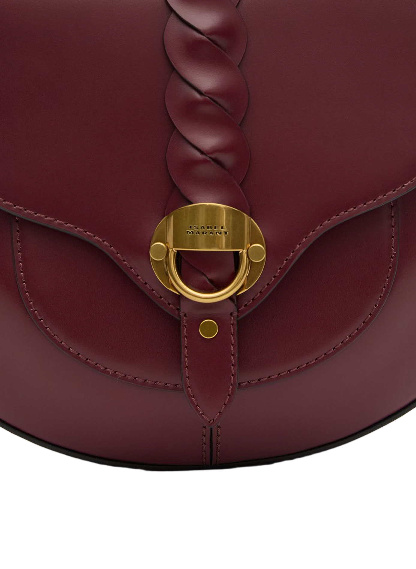 Umhängetasche Altay Small aus Leder ISABEL MARANT Rot