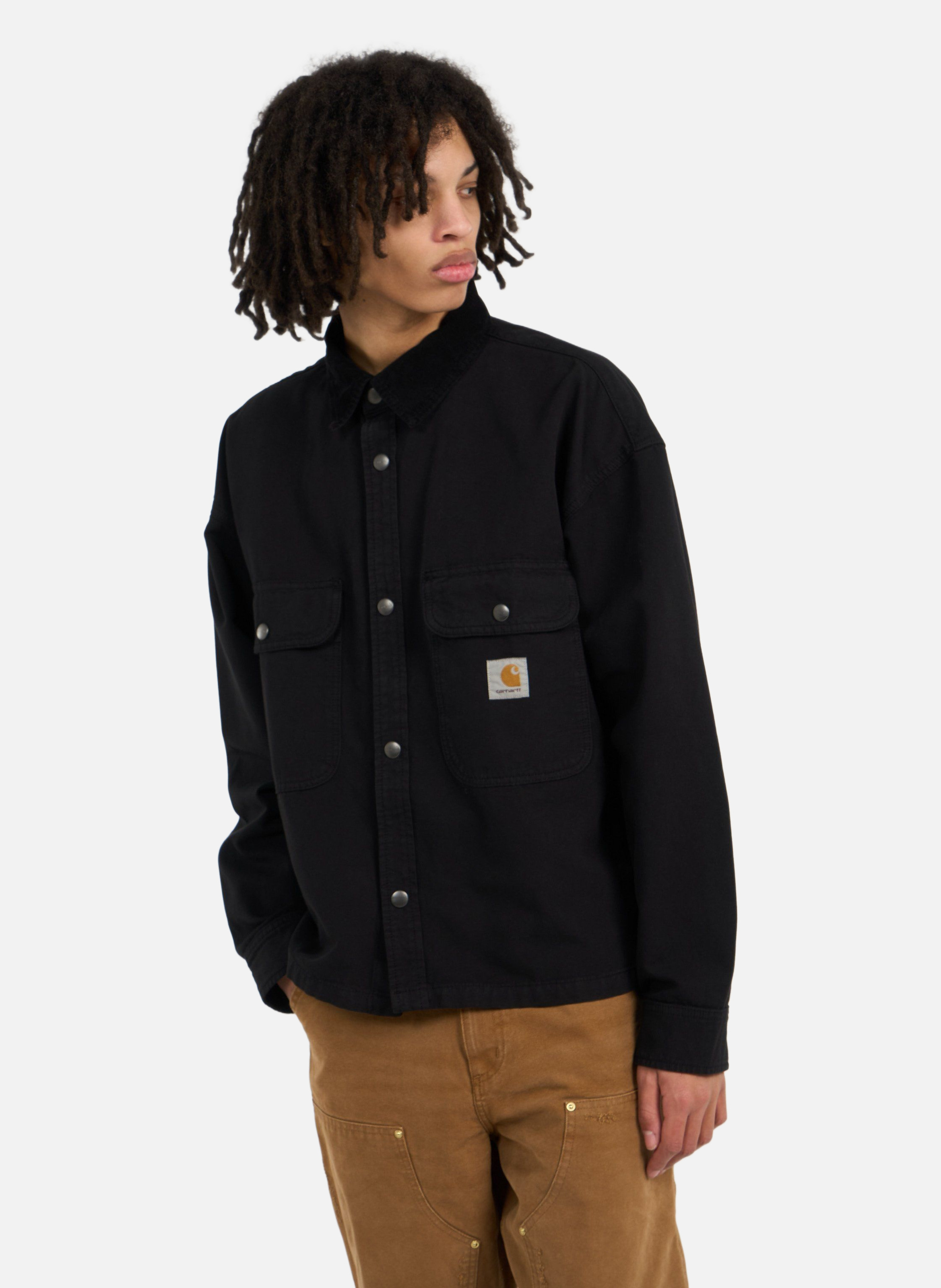 Surchemise prescott shirt jac CARHARTT WIP Noir