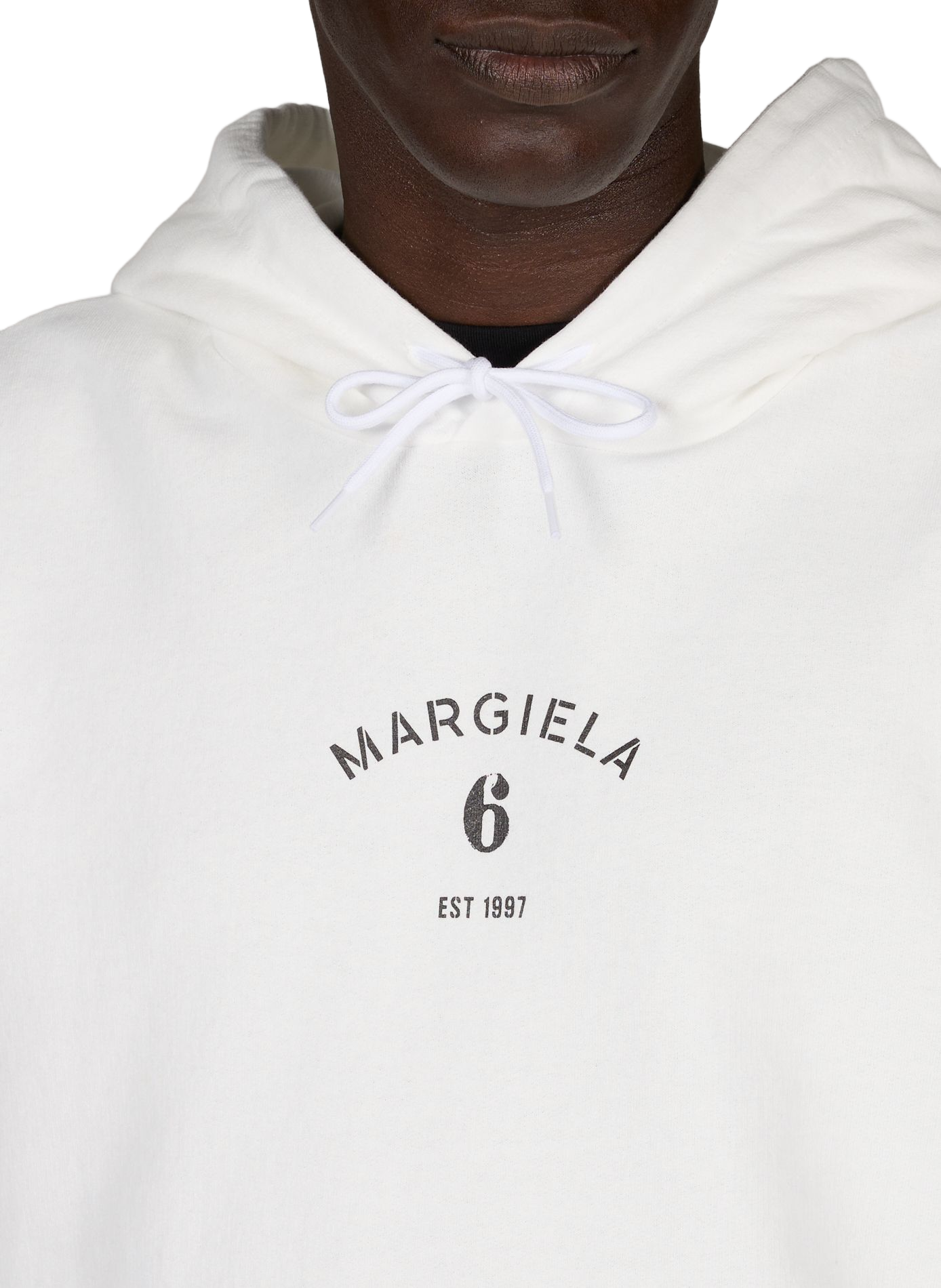 Oversized Hoodie MAISON MARGIELA White