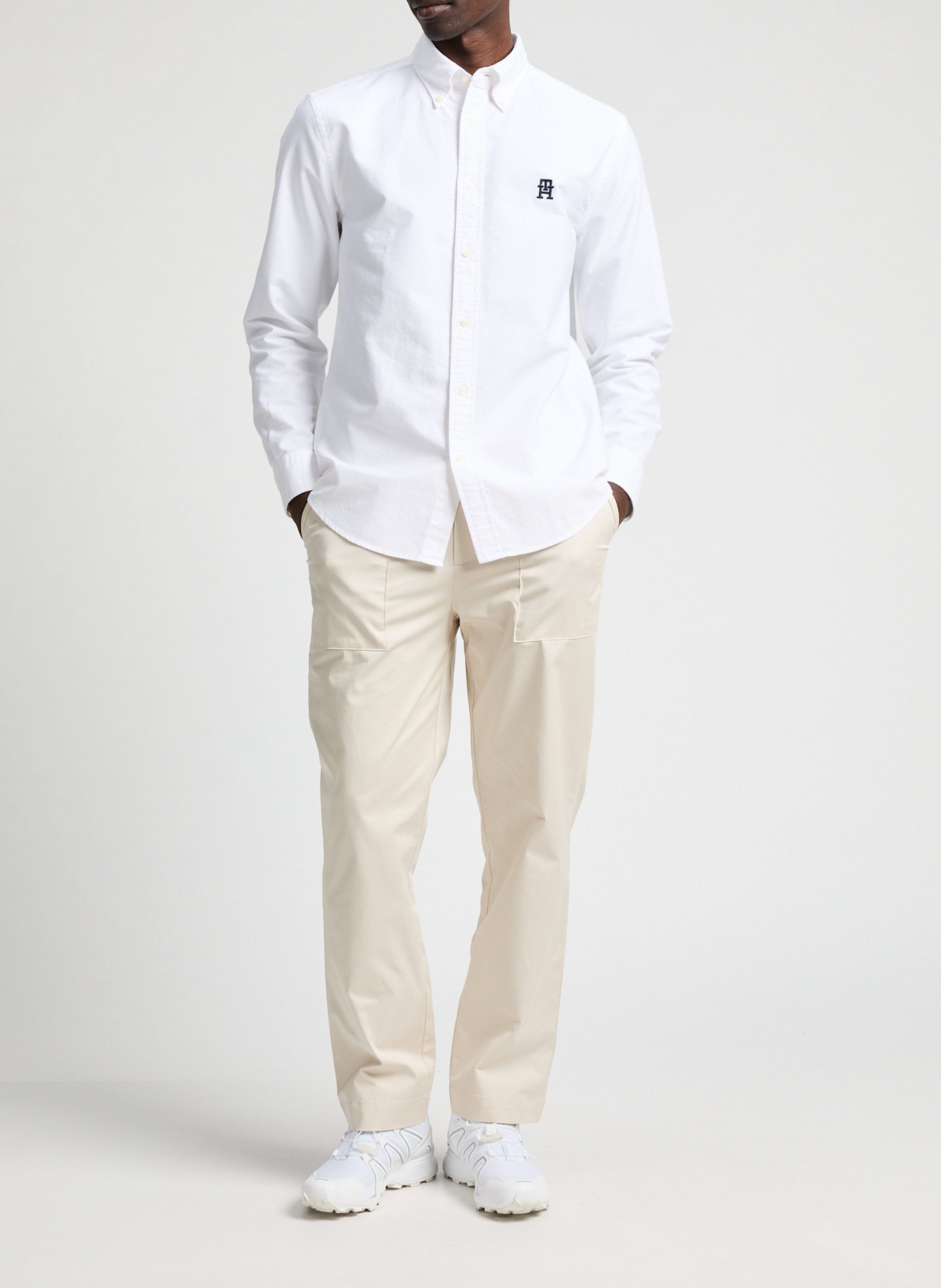 Night blue trousers - The Air Uniform AIGLE Beige