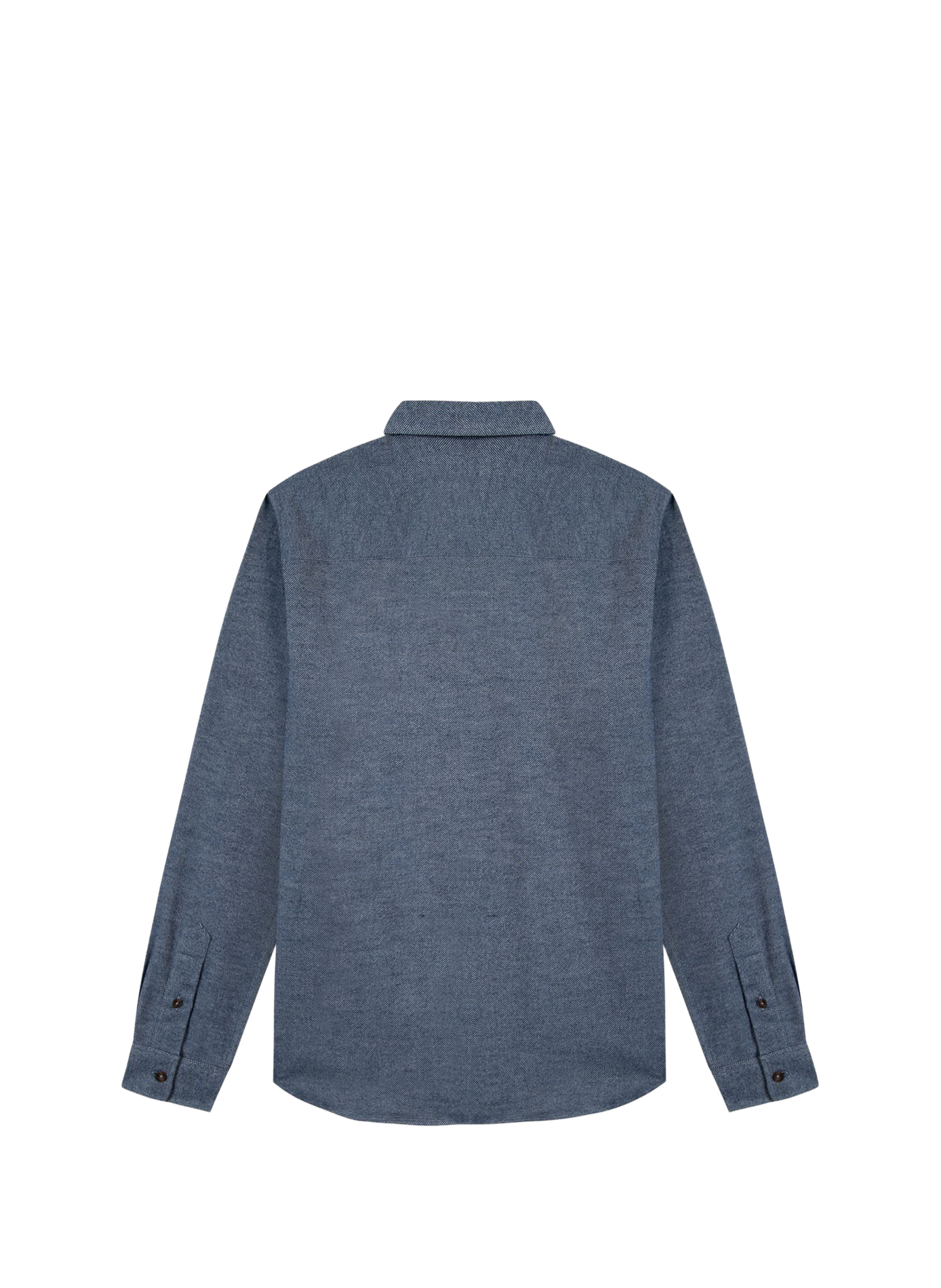 Straight button-down collar shirt in cotton MAISON LABICHE Blue