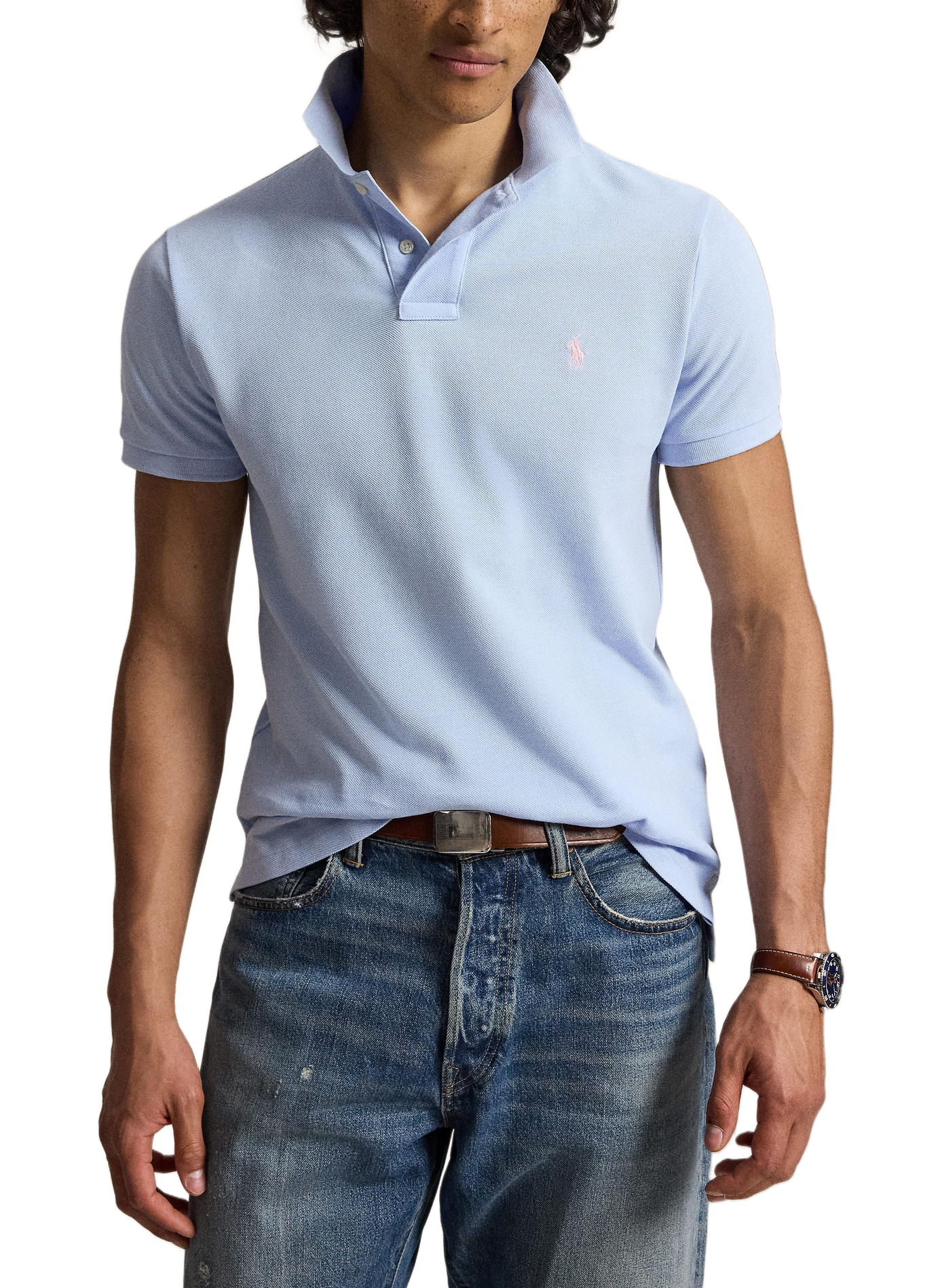 Polo en coton | Bleu POLO RALPH LAUREN Homme