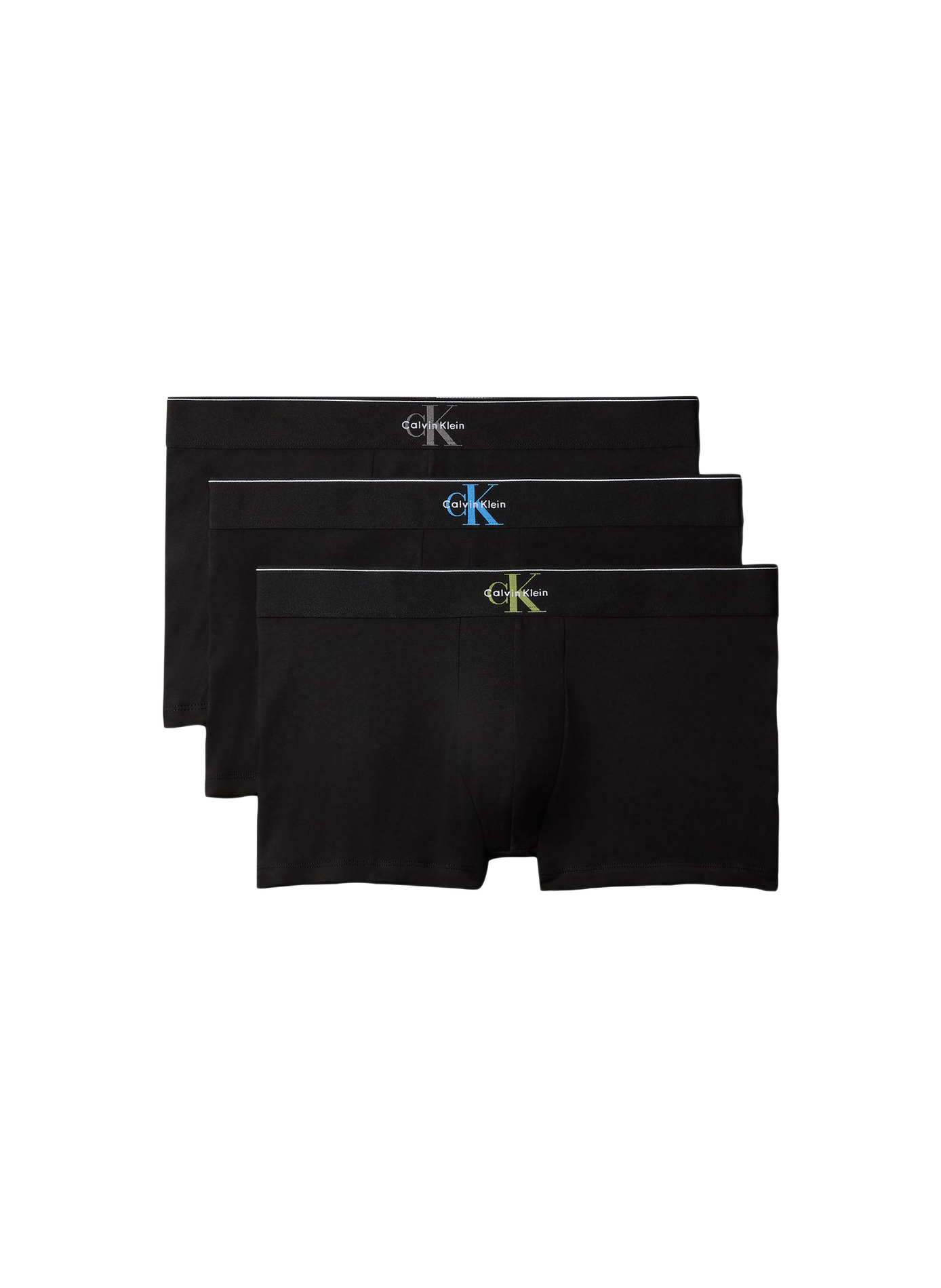 Set aus 3 Boxershorts mit Logo aus Baumwollmischung CALVIN KLEIN Schwarz