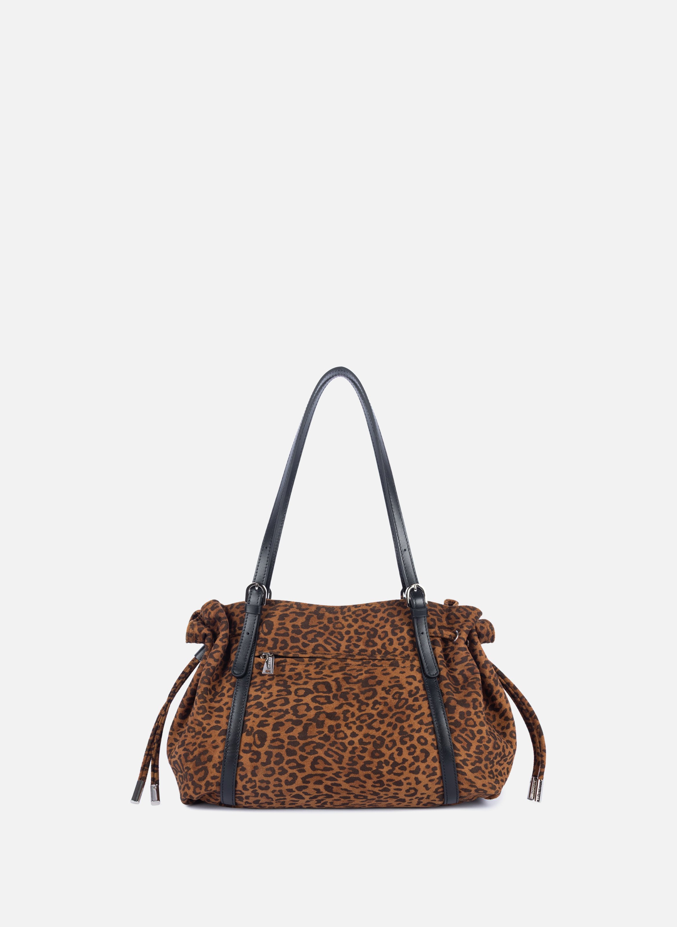 Large shoulder tote bag – velvet emma | Brown LANCASTER Women