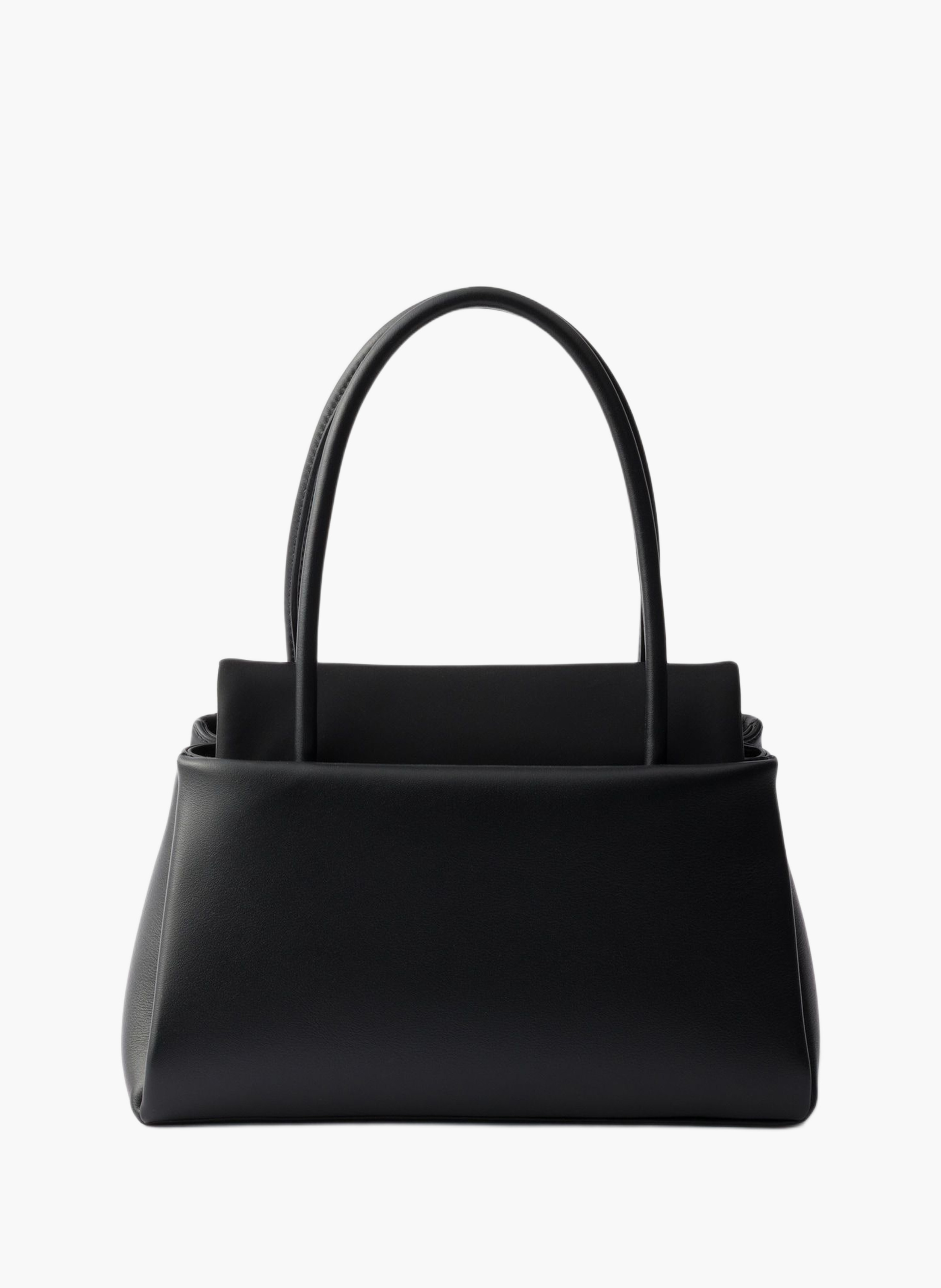 Petit sac prada passage en cuir à rabat PRADA Noir