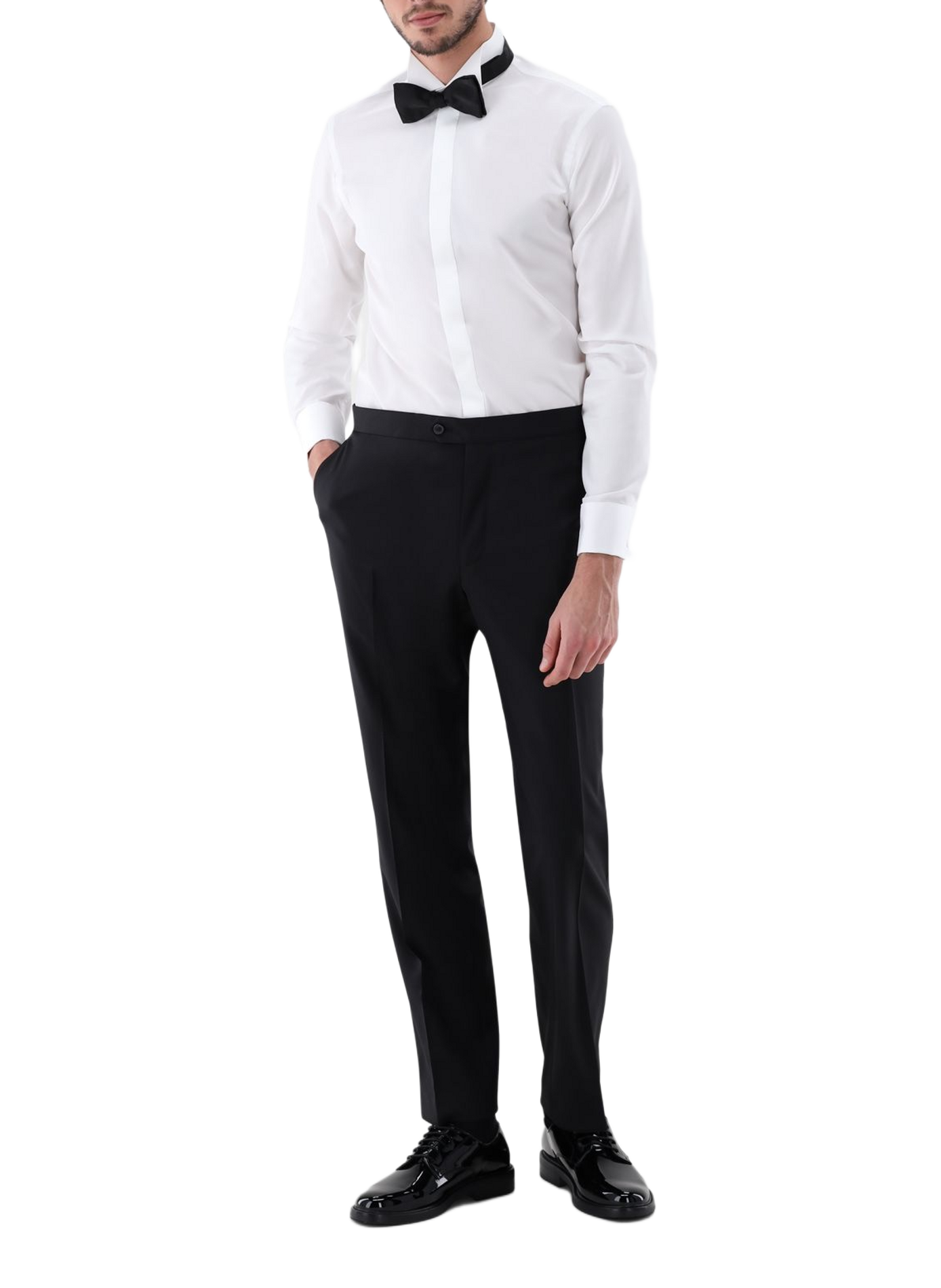 Slim-fit cotton shirt VAN LAACK White