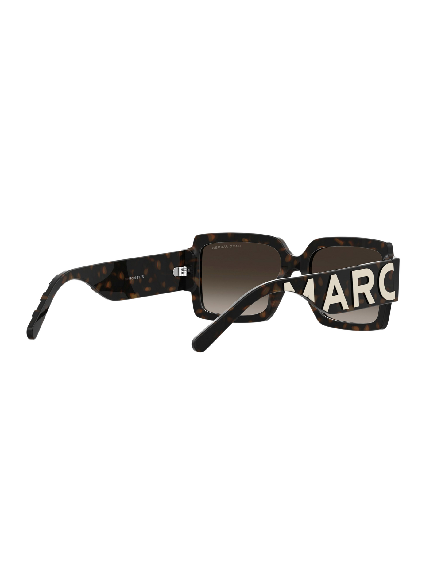 The Bold Logo Square sunglasses MARC JACOBS Brown