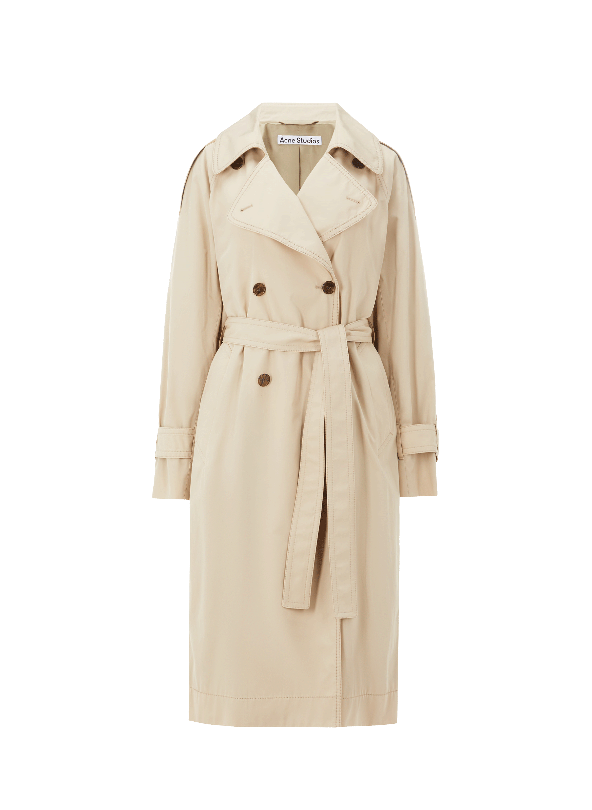 Trench en toile de coton