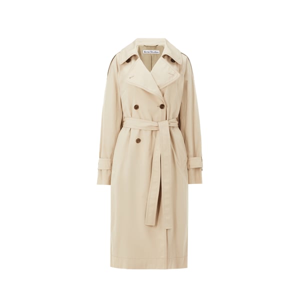 Trench en toile de coton