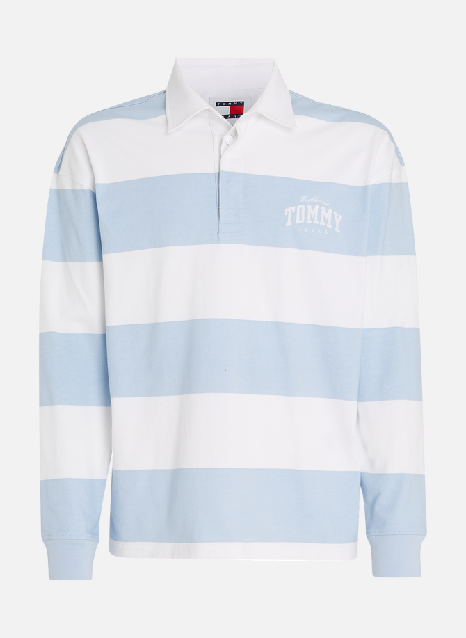 Striped long-sleeved polo shirt TOMMY HILFIGER