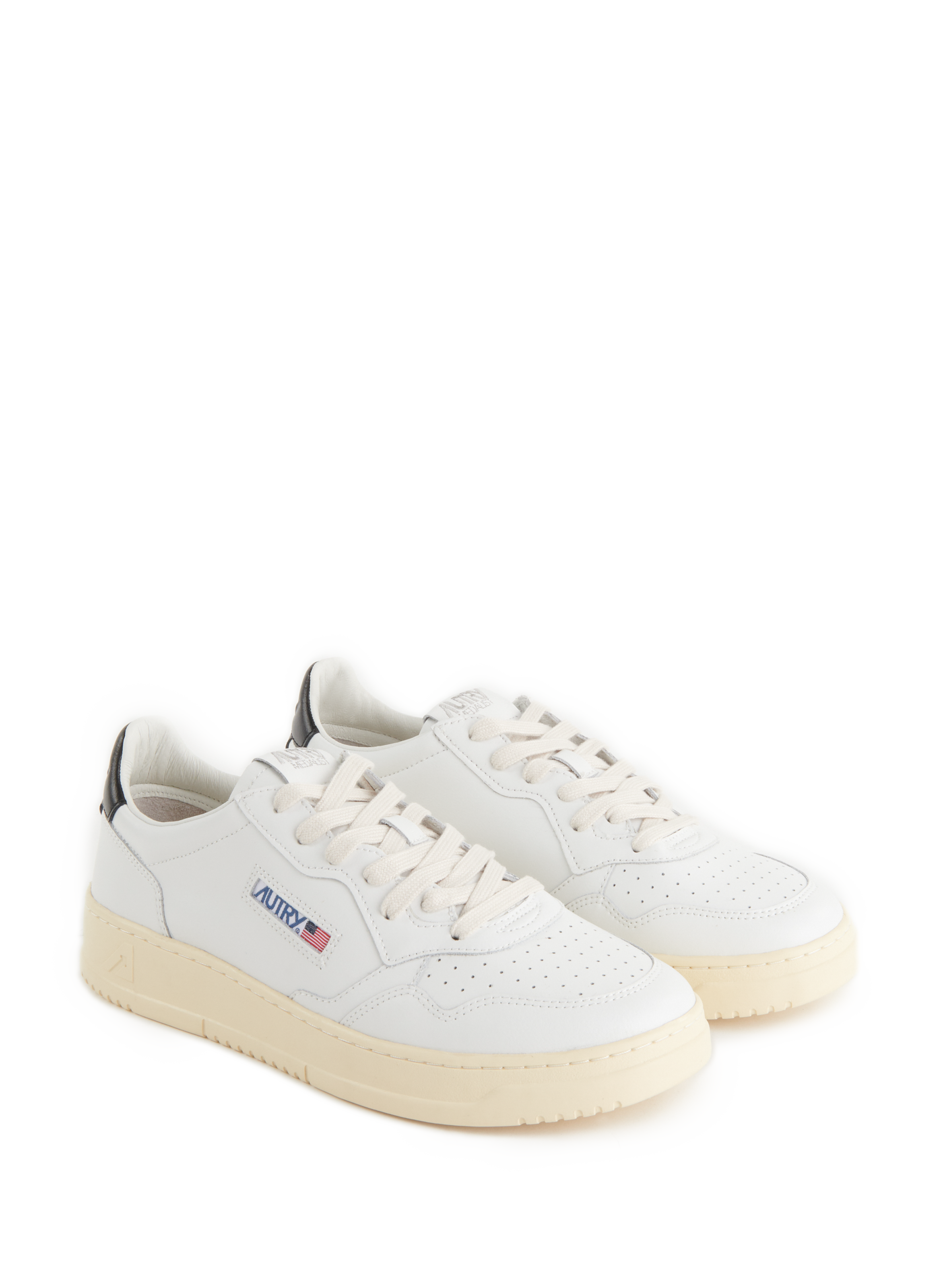 Leather low-top sneakers AUTRY White