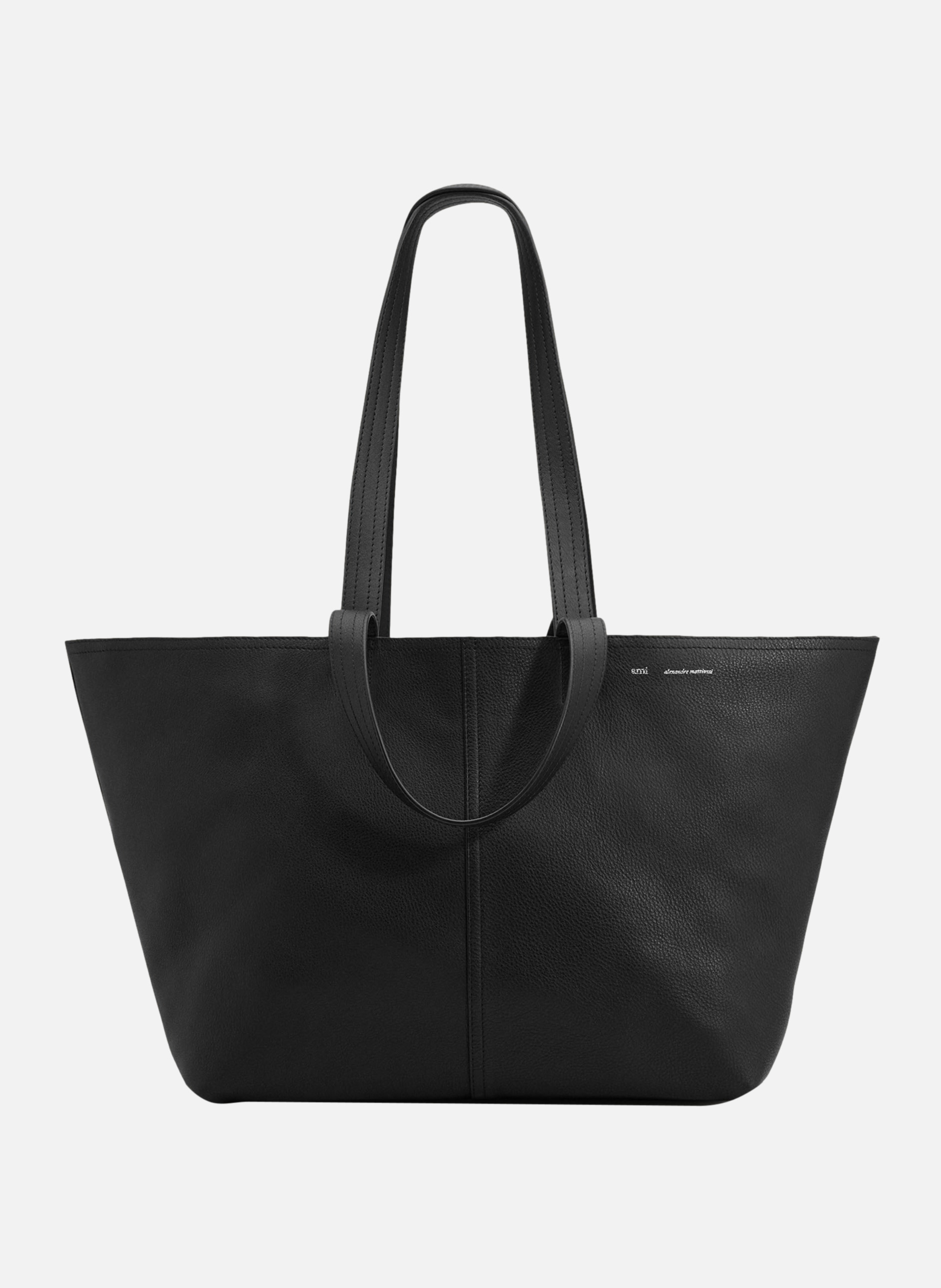 Cabas midi unisexe  Noir