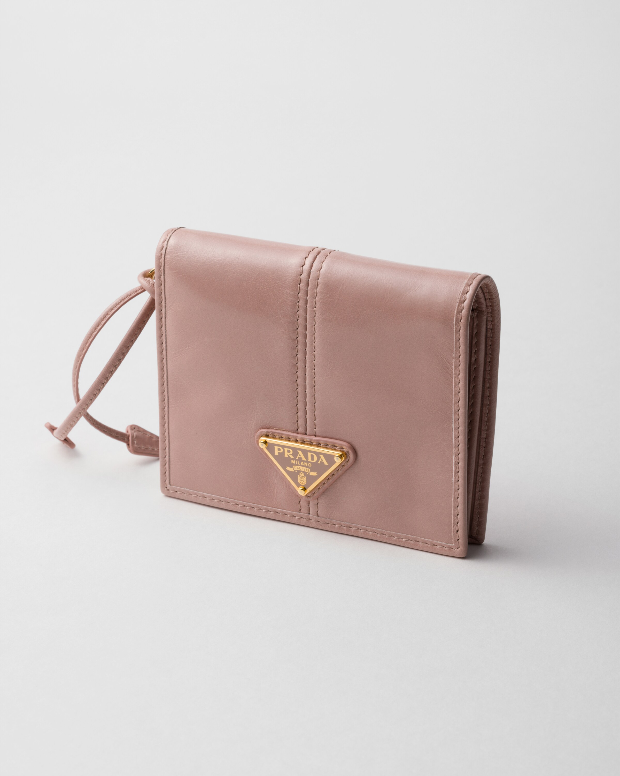 Petit portefeuille en cuir PRADA 