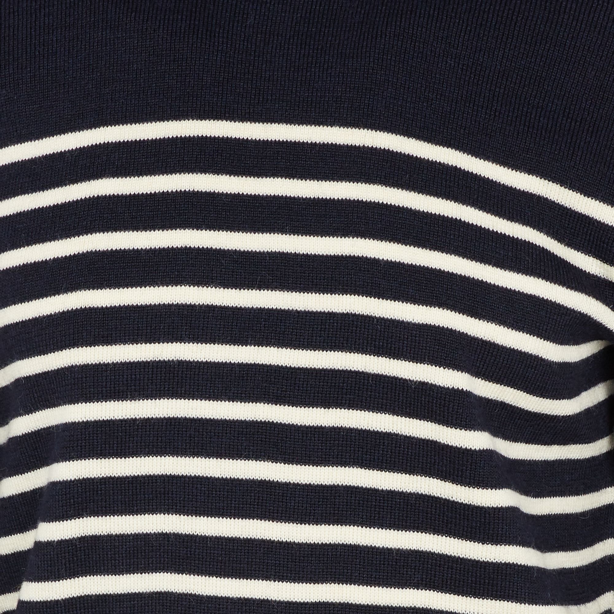 Pull col rond regular-fit en laine ARMOR-LUX Multicolore