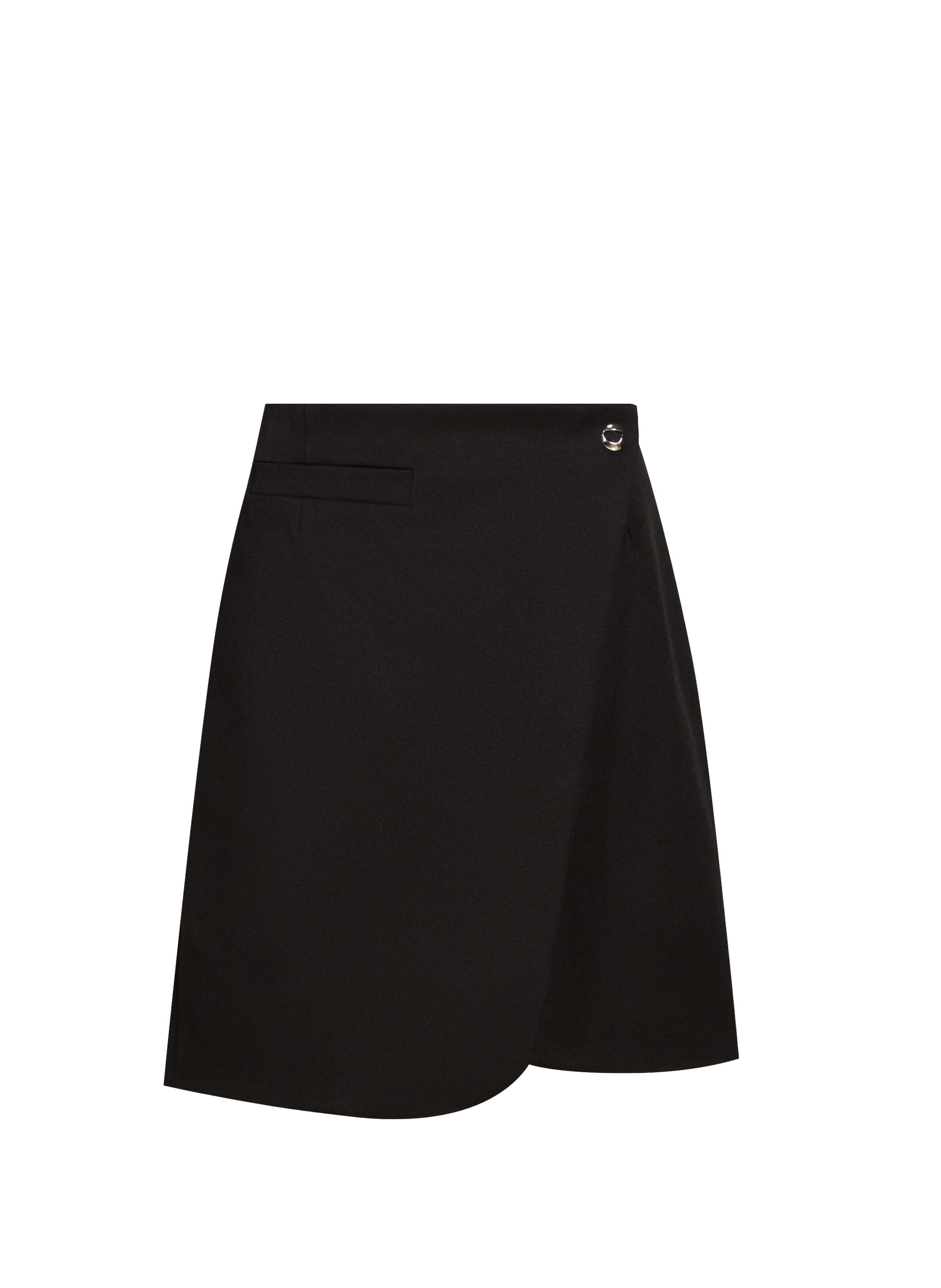 Asymmetric skirt COPERNI Black