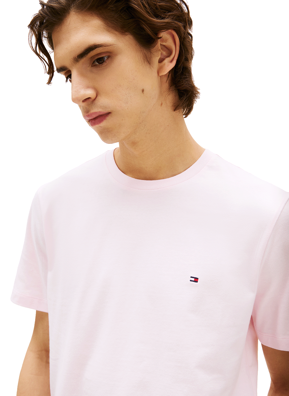 Cotton T-shirt TOMMY HILFIGER Pink