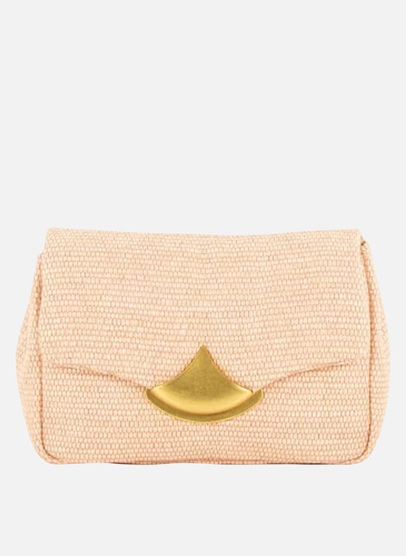 Sac bandoulière en coton mélangé diviluz puffy r Rose by SESSUN SESSUN Sac bandoulière en coton mélangé diviluz puffy r Rose