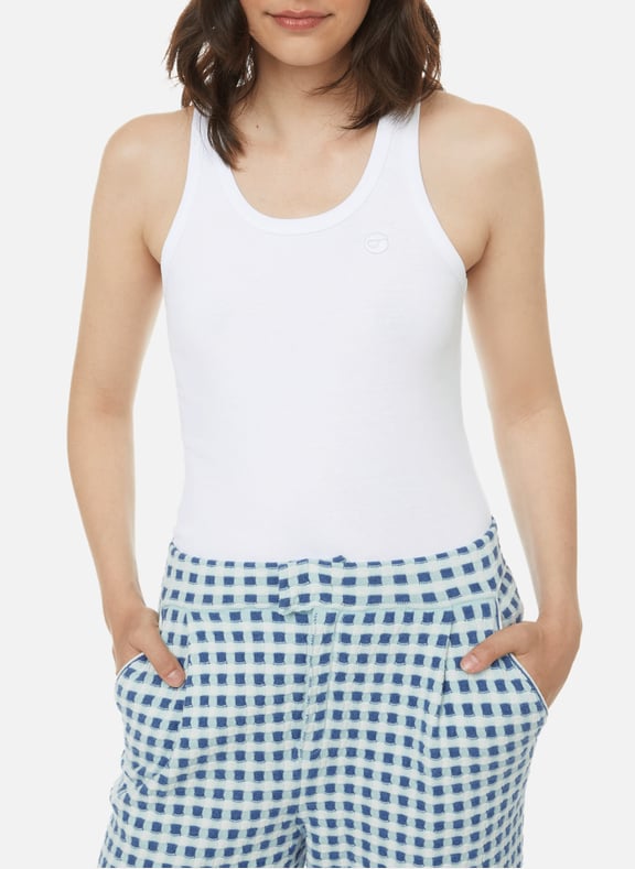 Débardeur en coton Blanc by COPERNI COPERNI Débardeur en coton Blanc