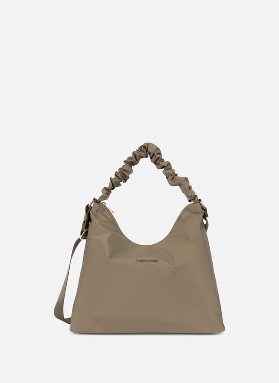 Sac seau - basic chouchou Gris by LANCASTER LANCASTER Sac seau - basic chouchou Gris