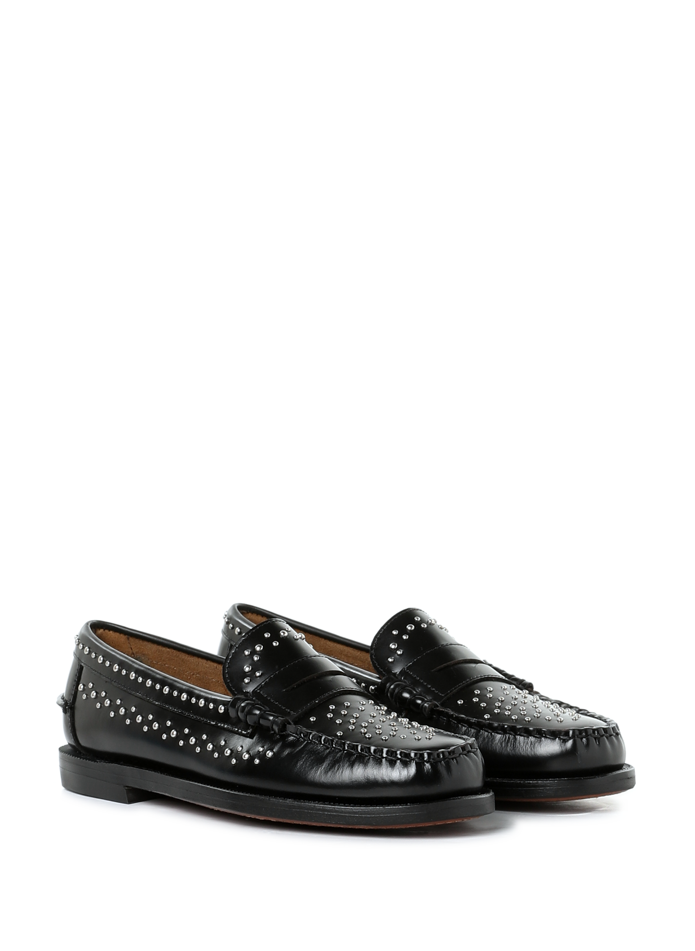 Mocassins en cuir Dan Studs SEBAGO Noir